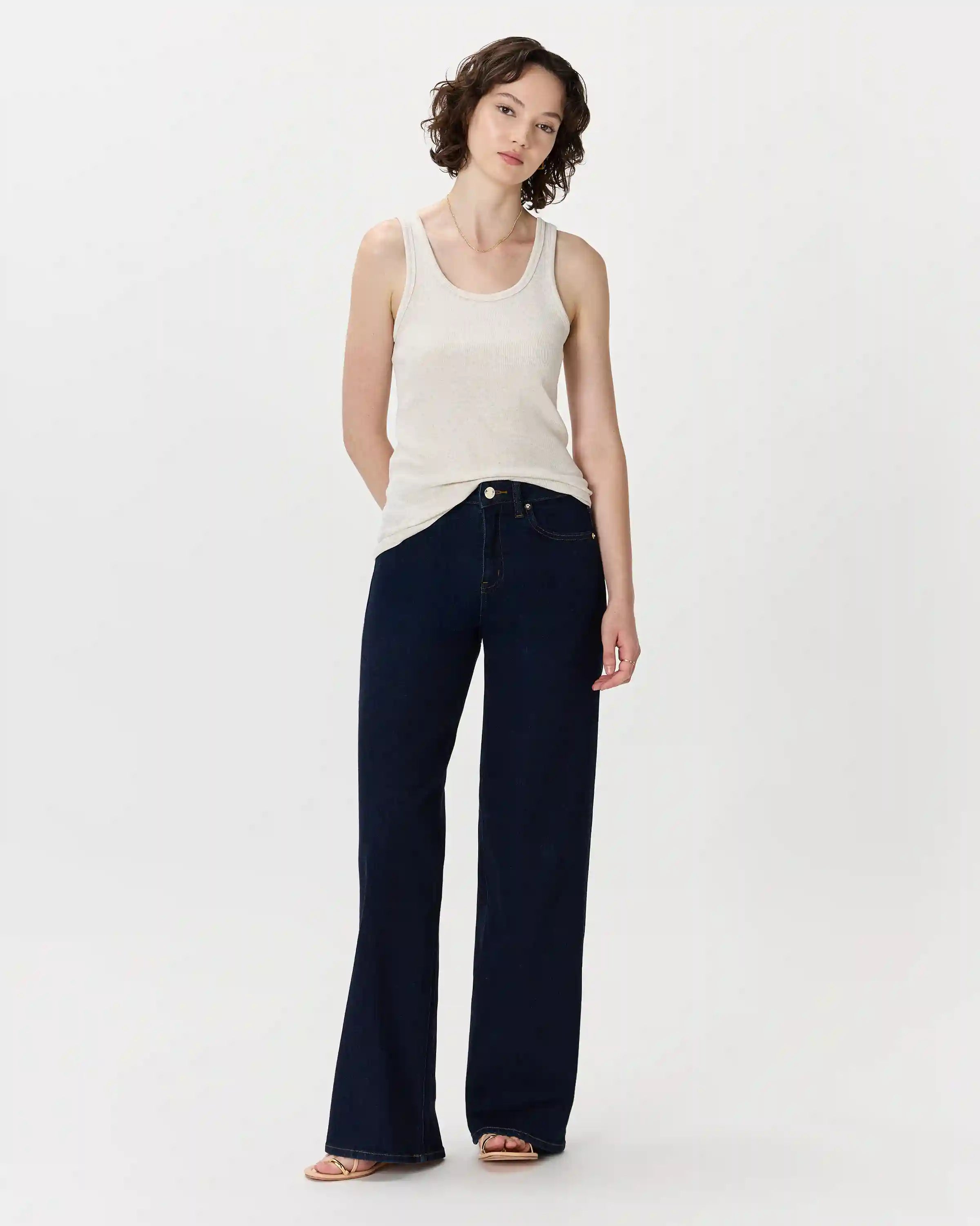 Bella Stretch Wide Leg Jeans