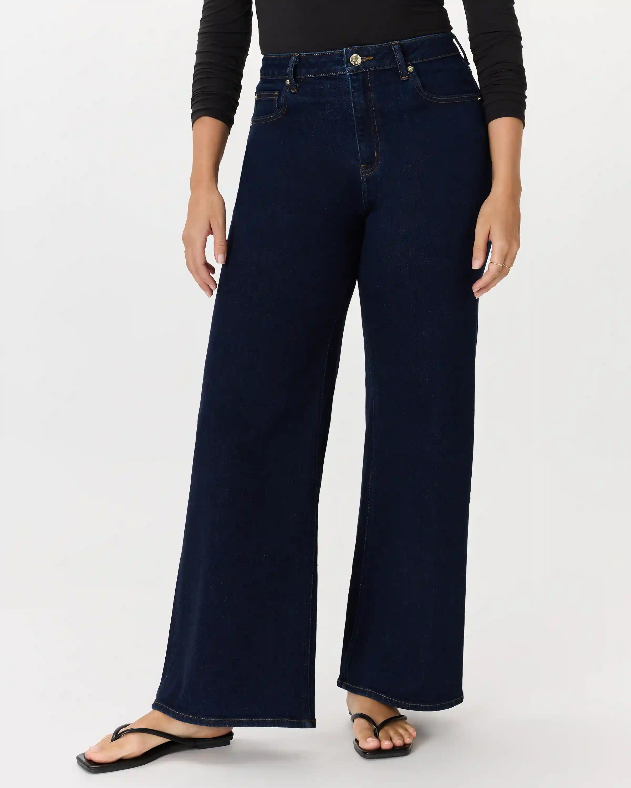 Bella Stretch Wide Leg Jeans