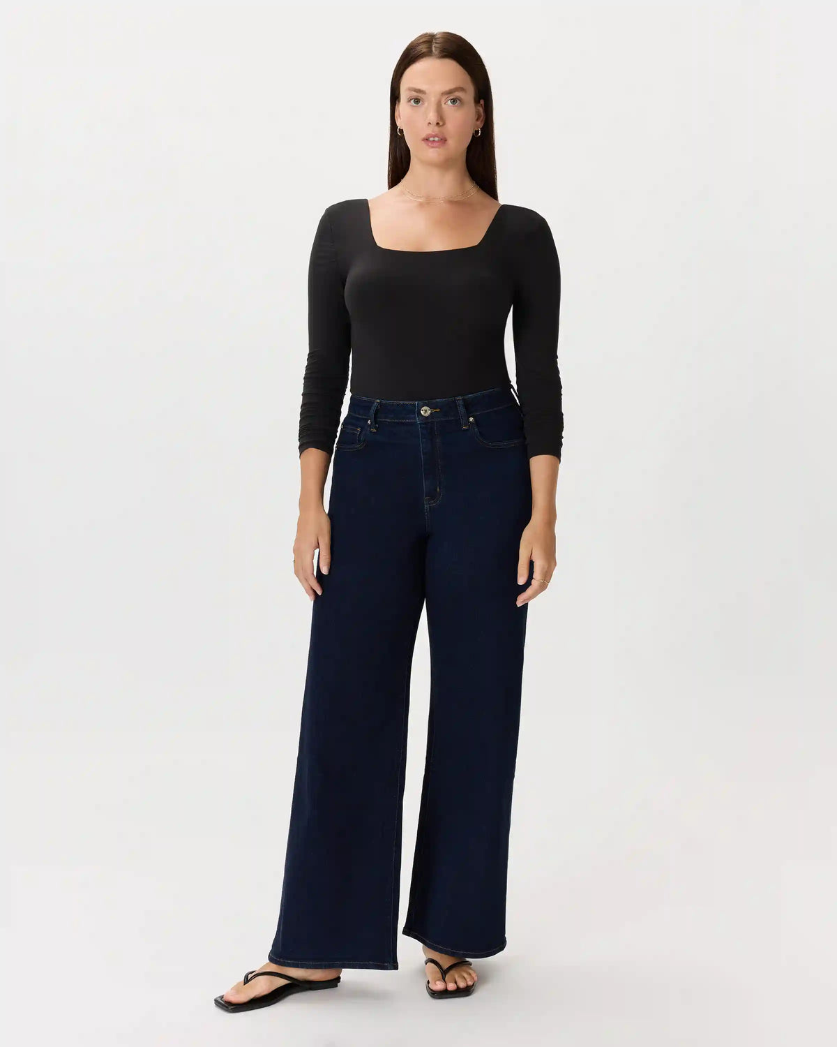 Bella Stretch Wide Leg Jeans
