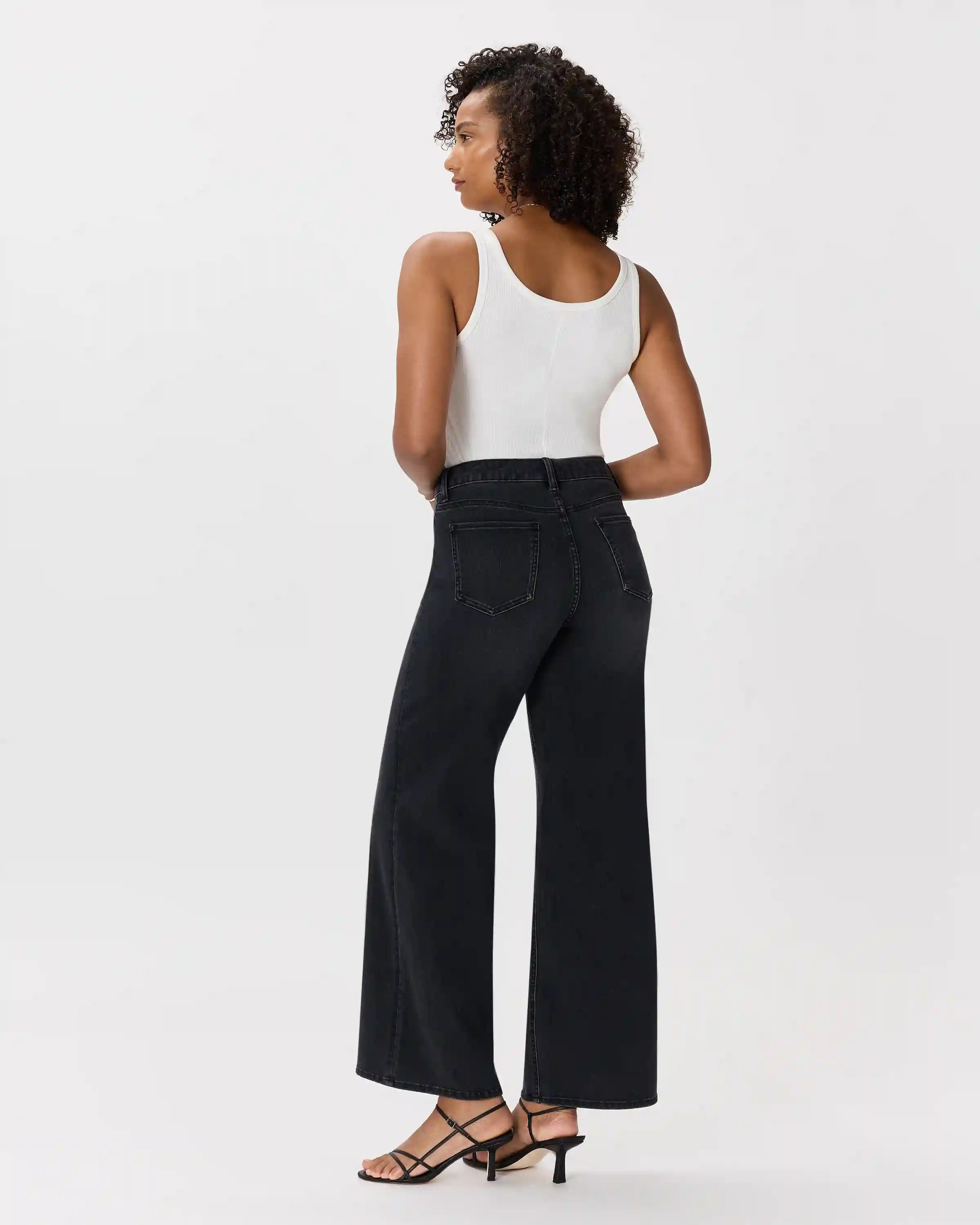 Bella Stretch Wide Leg Jeans
