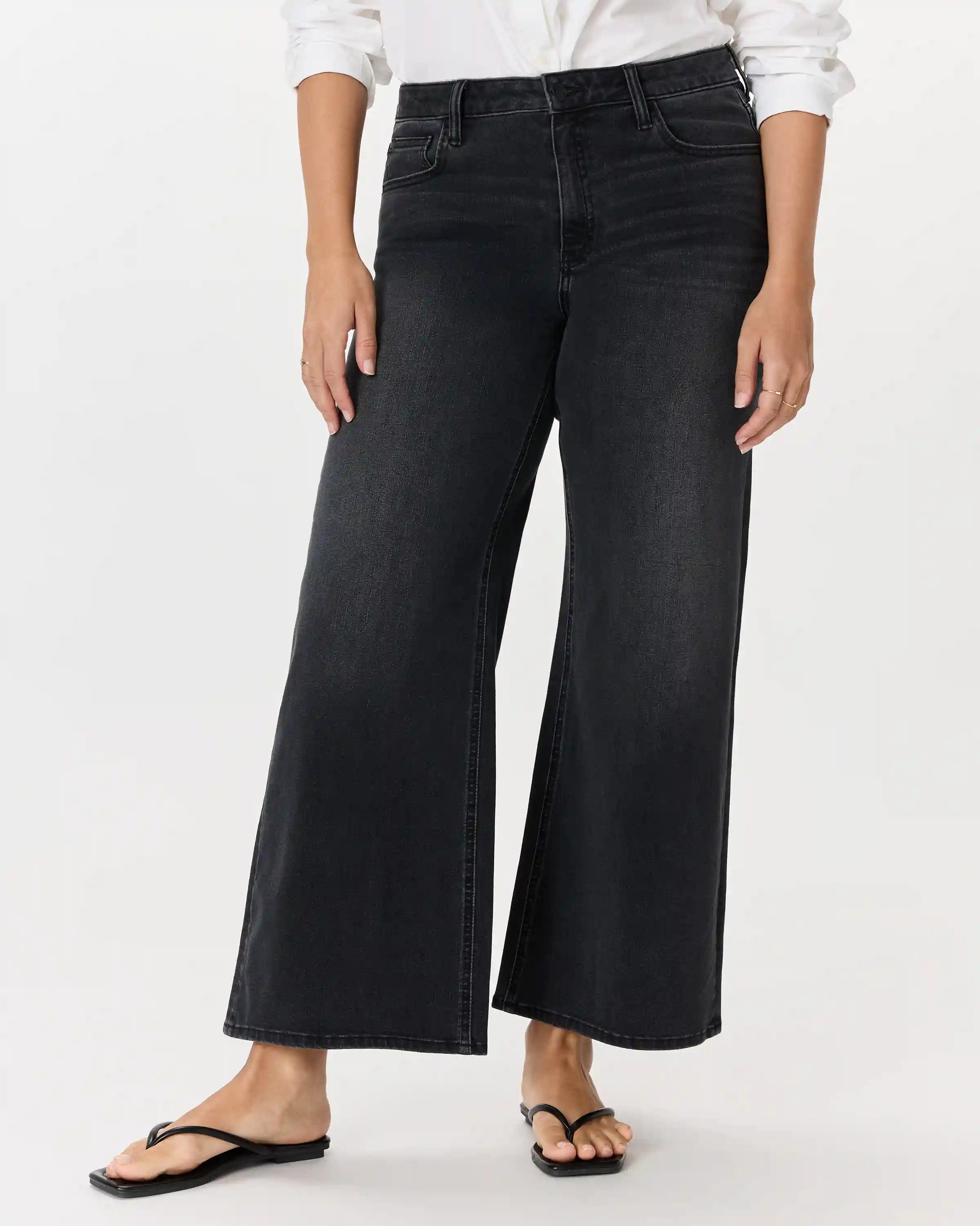 Bella Stretch Wide Leg Jeans