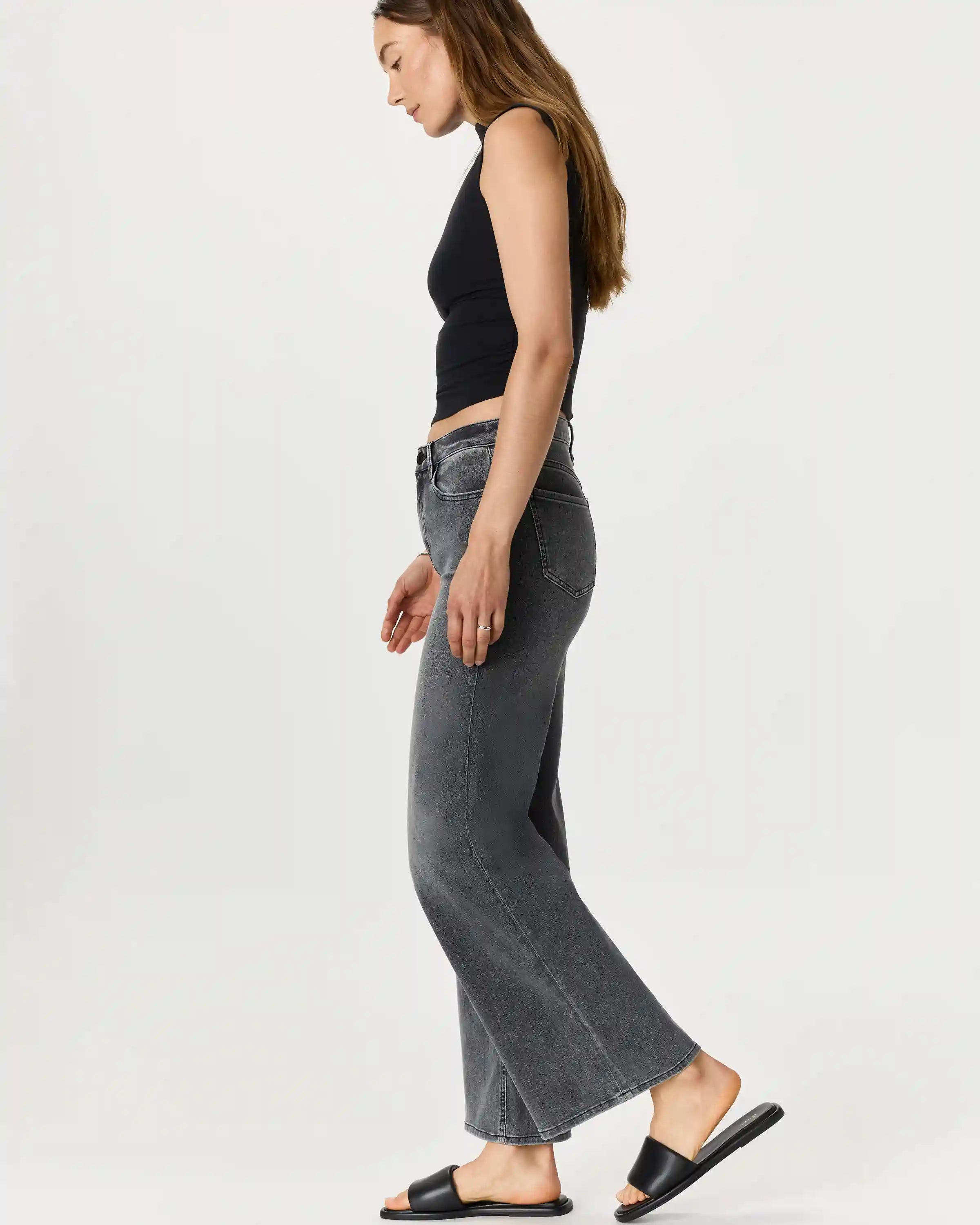 Bella Stretch Wide Leg Jeans