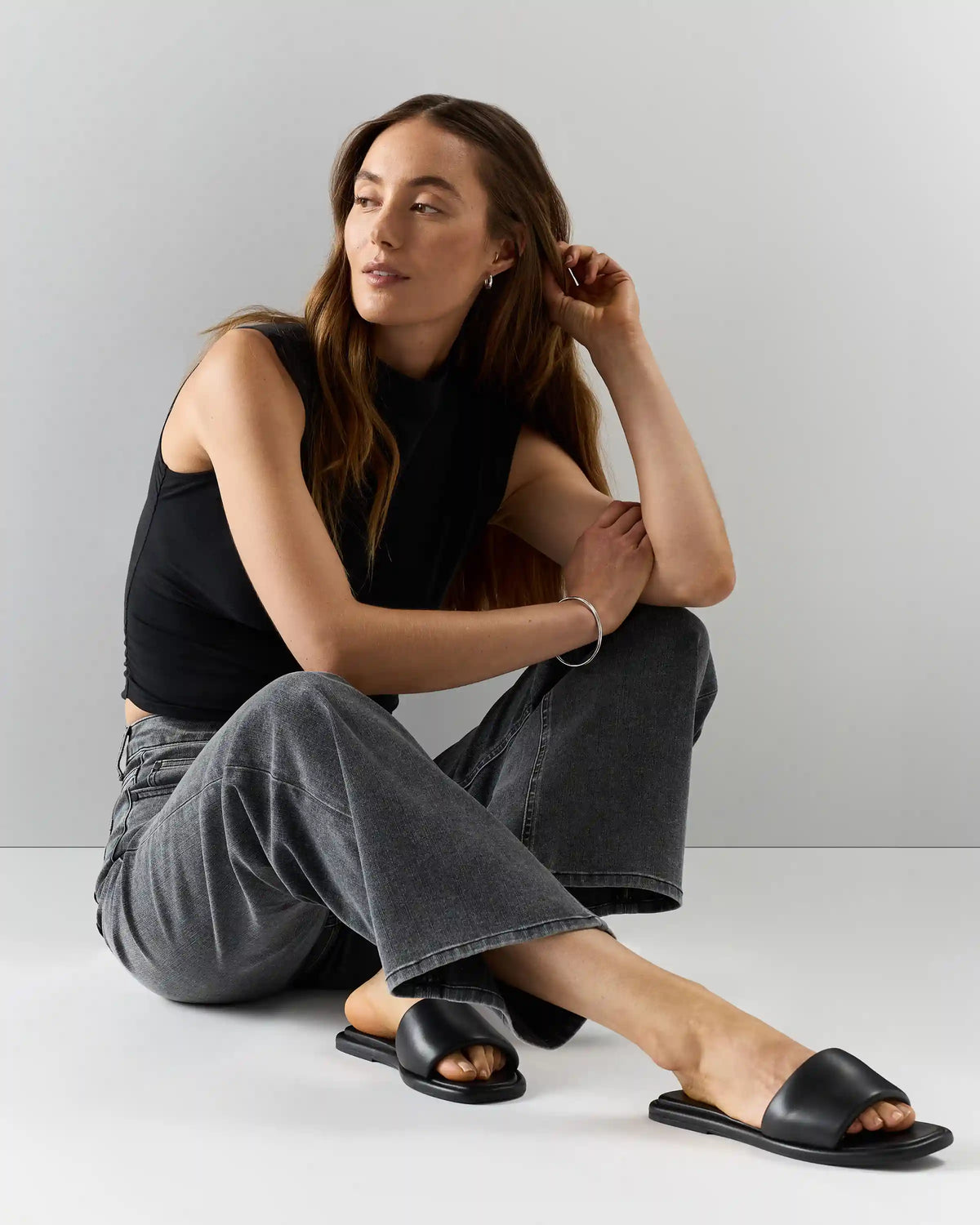 Bella Stretch Wide Leg Jeans