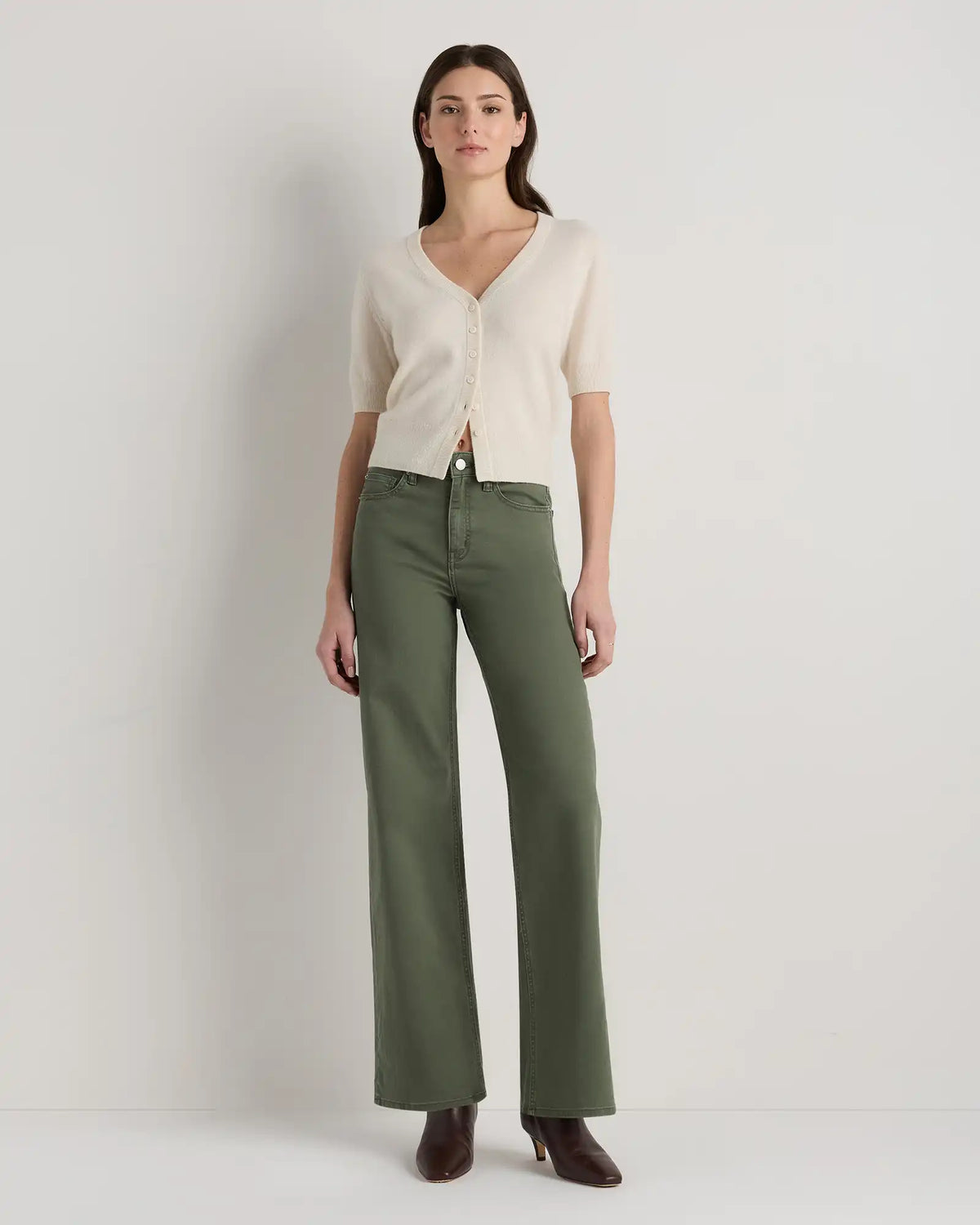 Bella Stretch Wide Leg Jeans