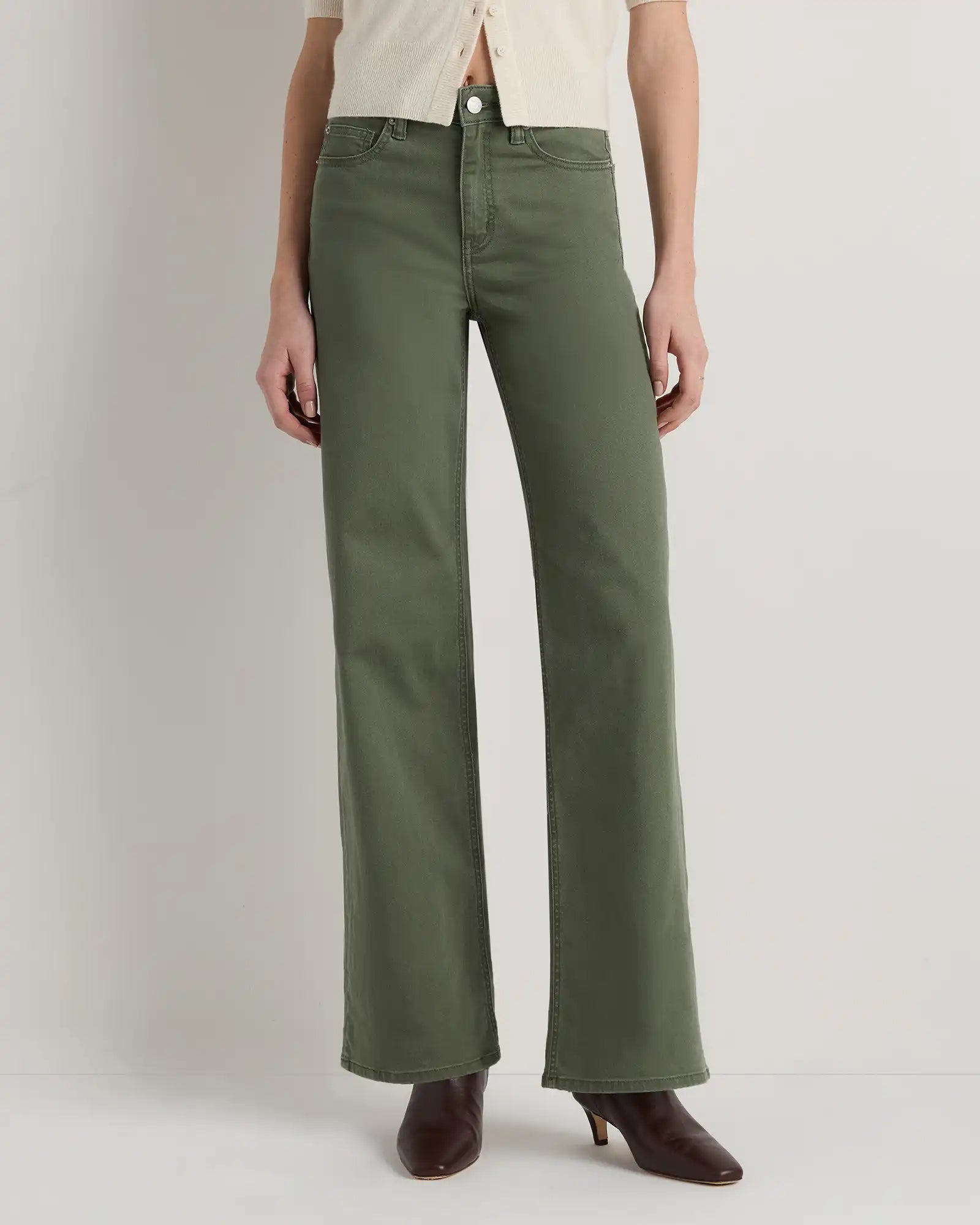 Bella Stretch Wide Leg Jeans