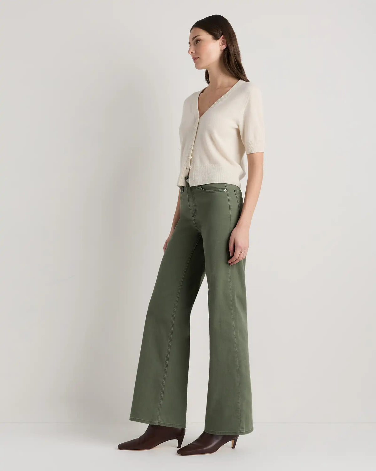 Bella Stretch Wide Leg Jeans