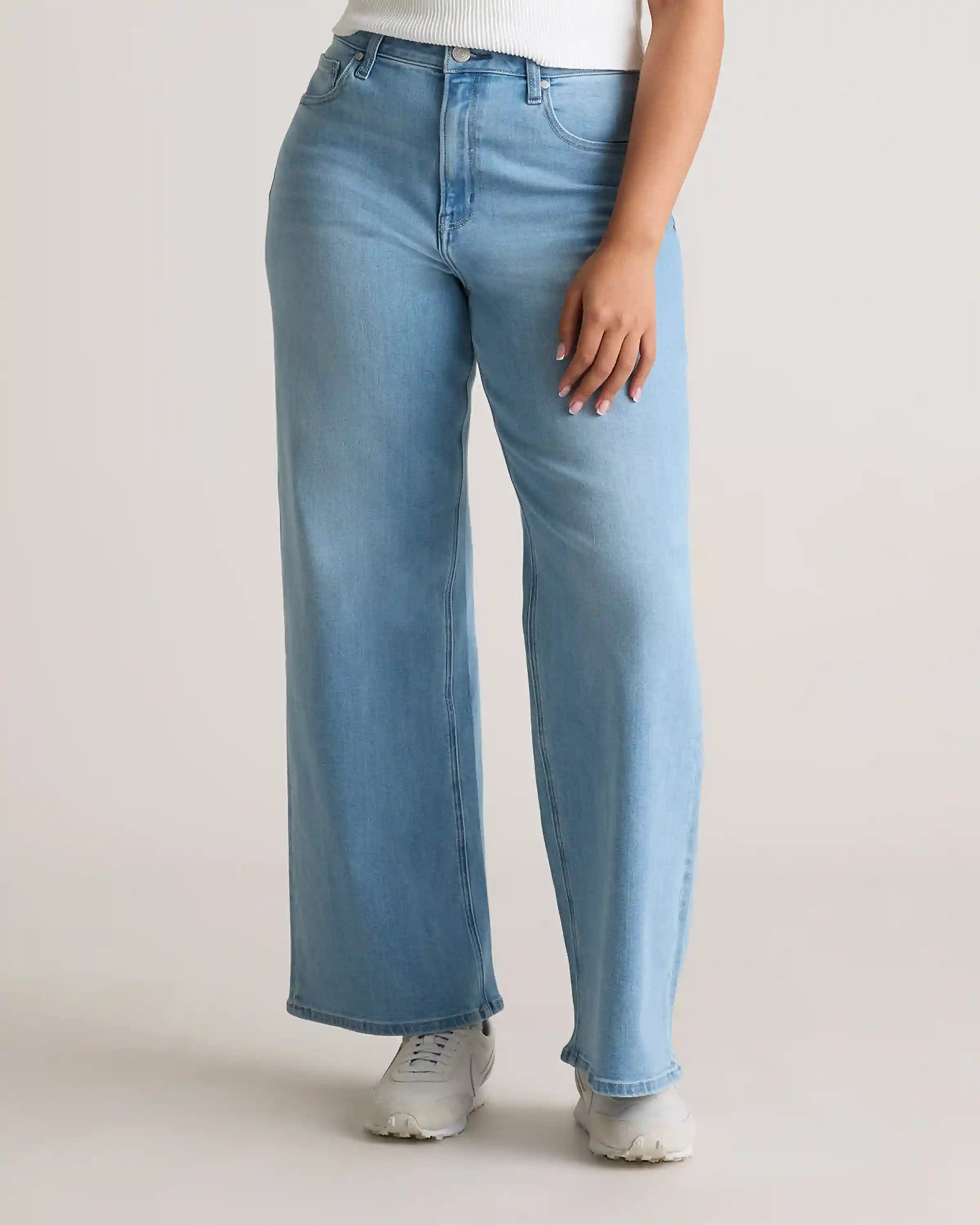 Bella Stretch Wide Leg Jeans