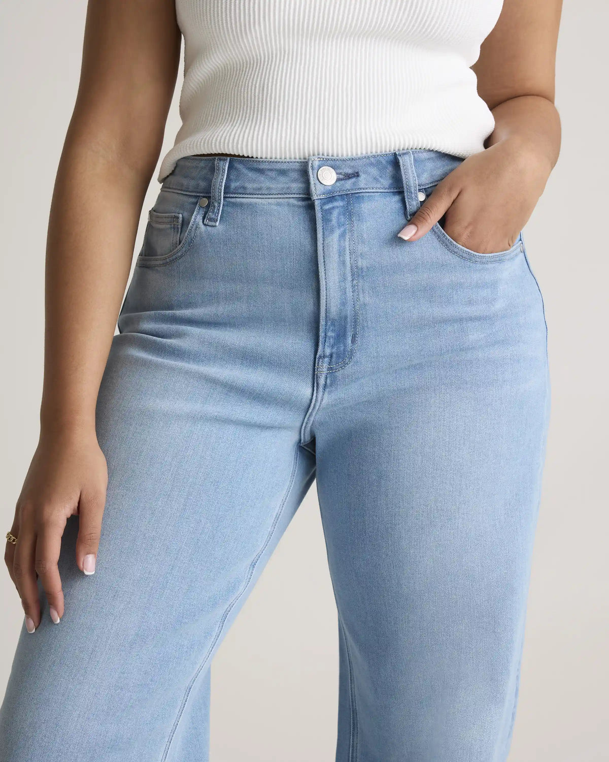 Bella Stretch Wide Leg Jeans