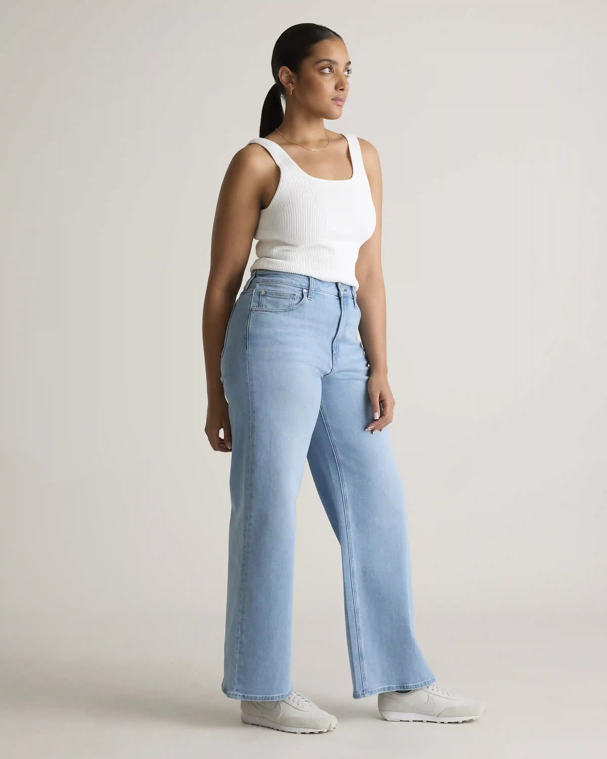Bella Stretch Wide Leg Jeans