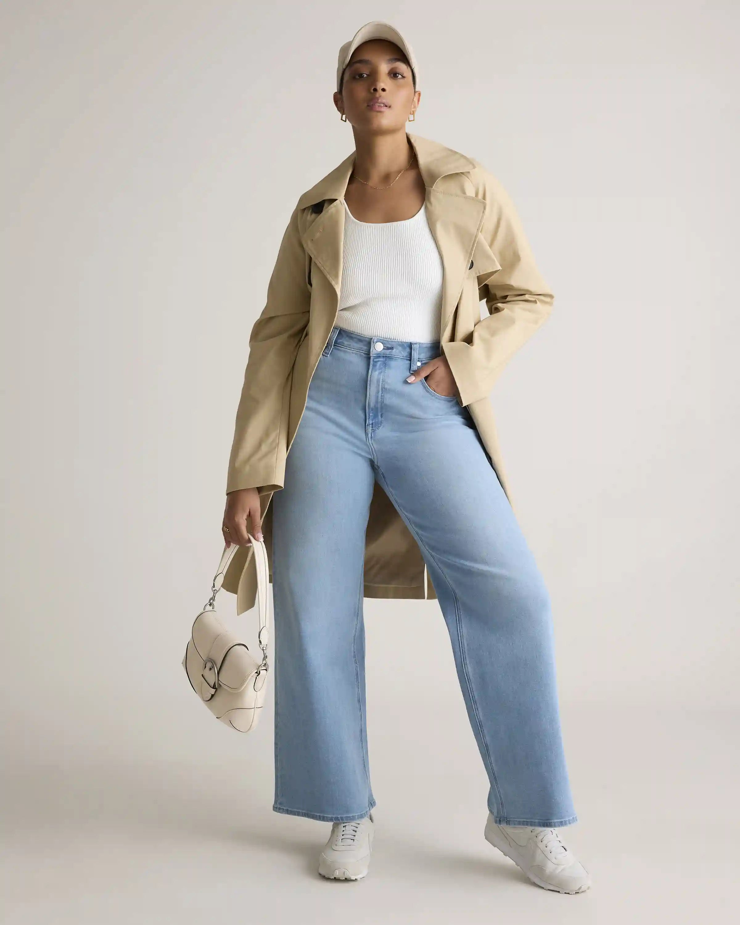 Bella Stretch Wide Leg Jeans