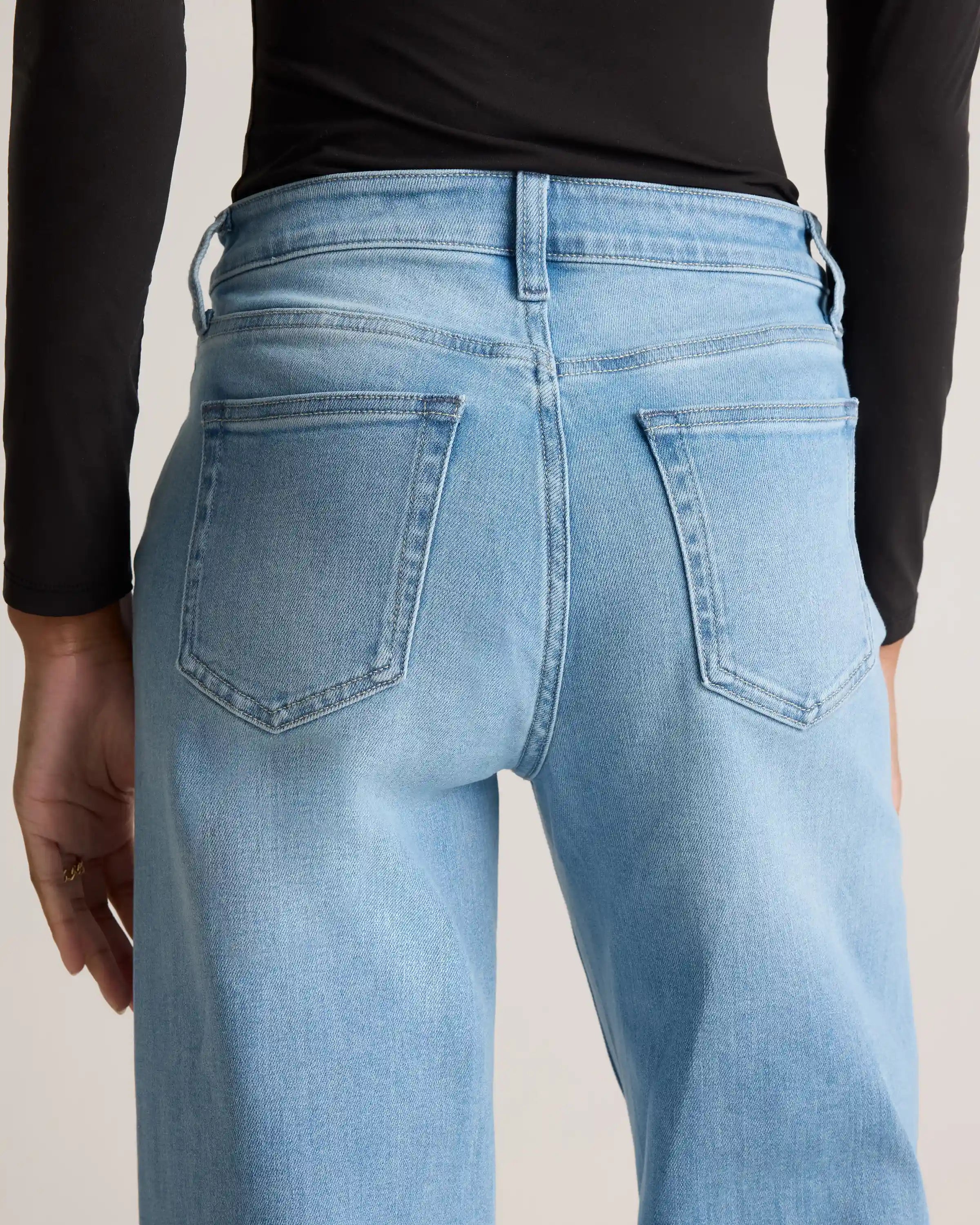 Bella Stretch Wide Leg Jeans