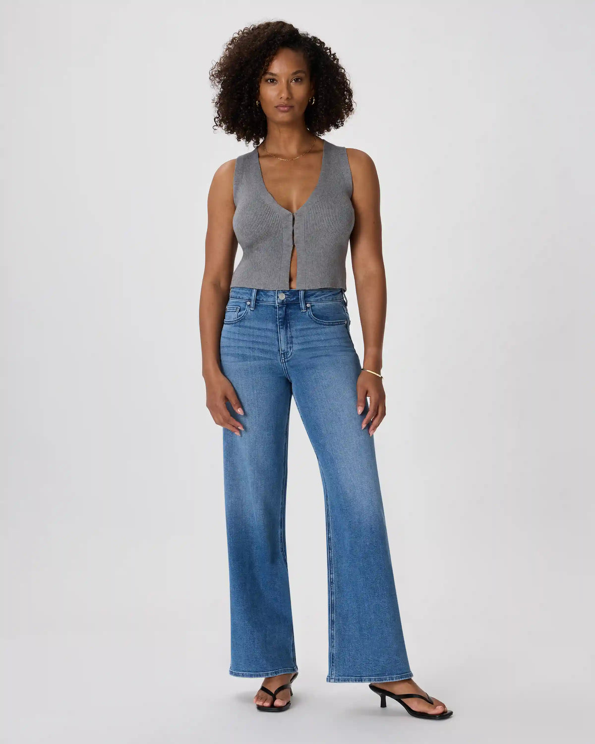 Bella Stretch Wide Leg Jeans