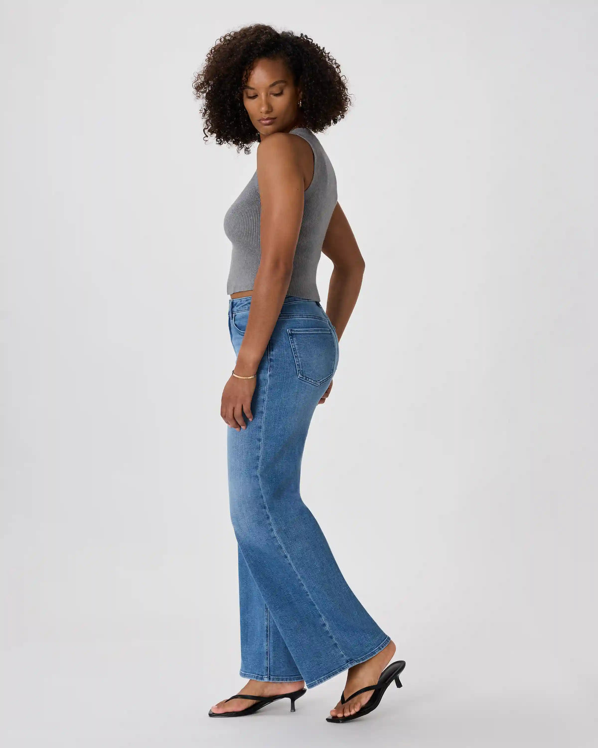 Bella Stretch Wide Leg Jeans