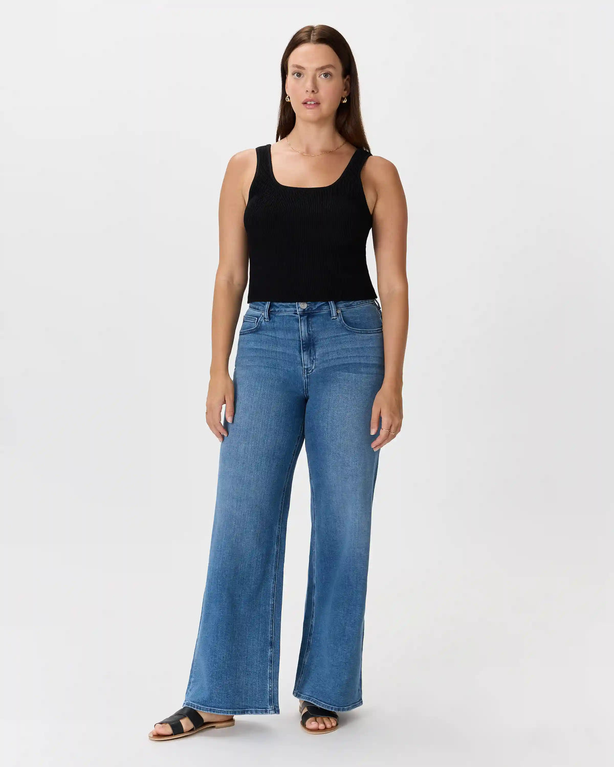 Bella Stretch Wide Leg Jeans