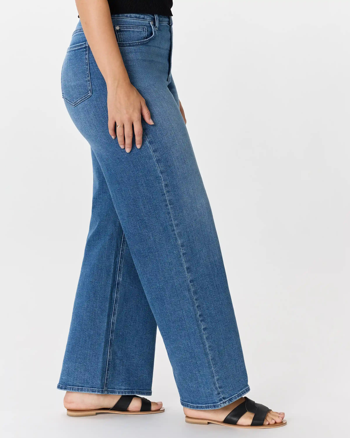 Bella Stretch Wide Leg Jeans
