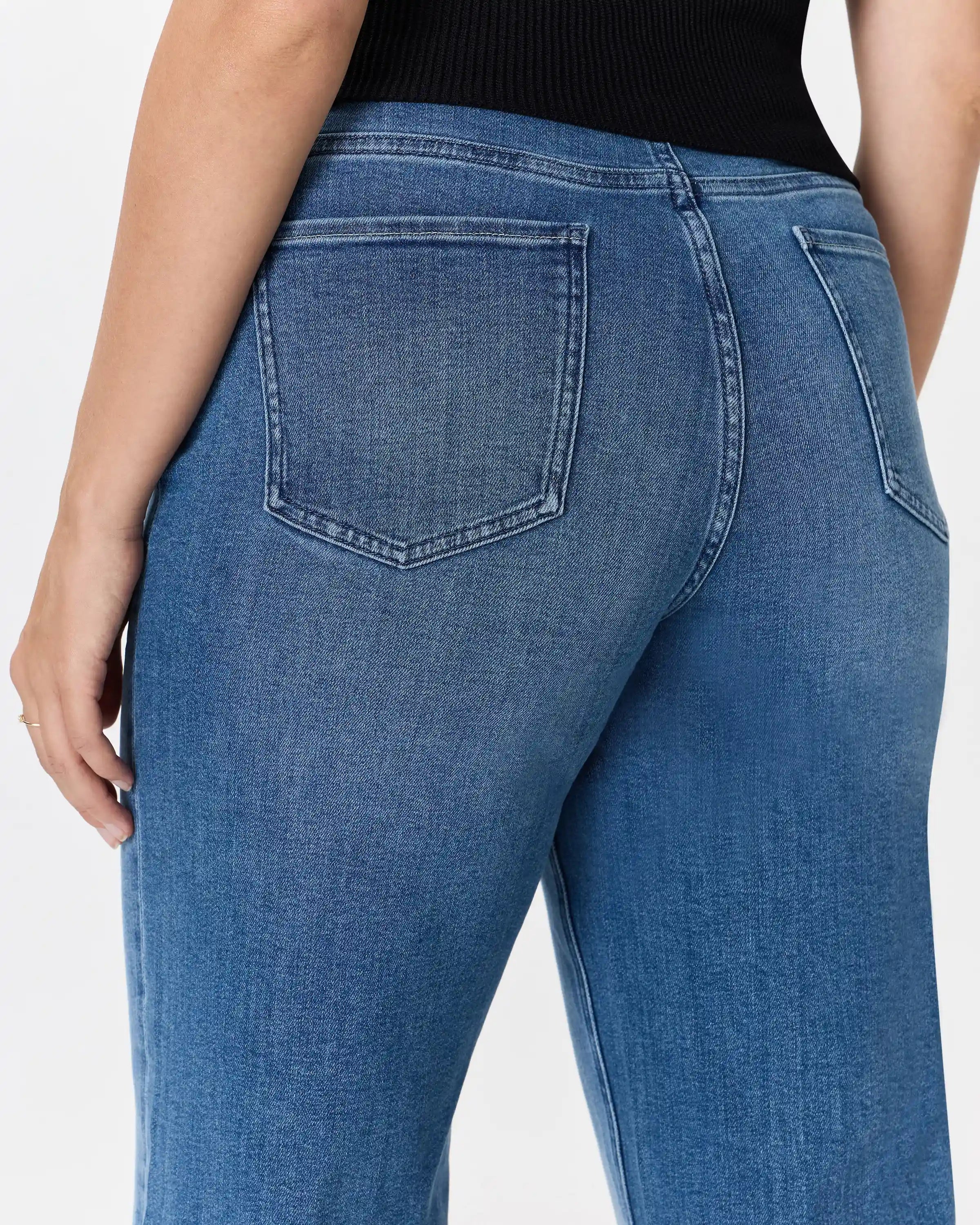 Bella Stretch Wide Leg Jeans
