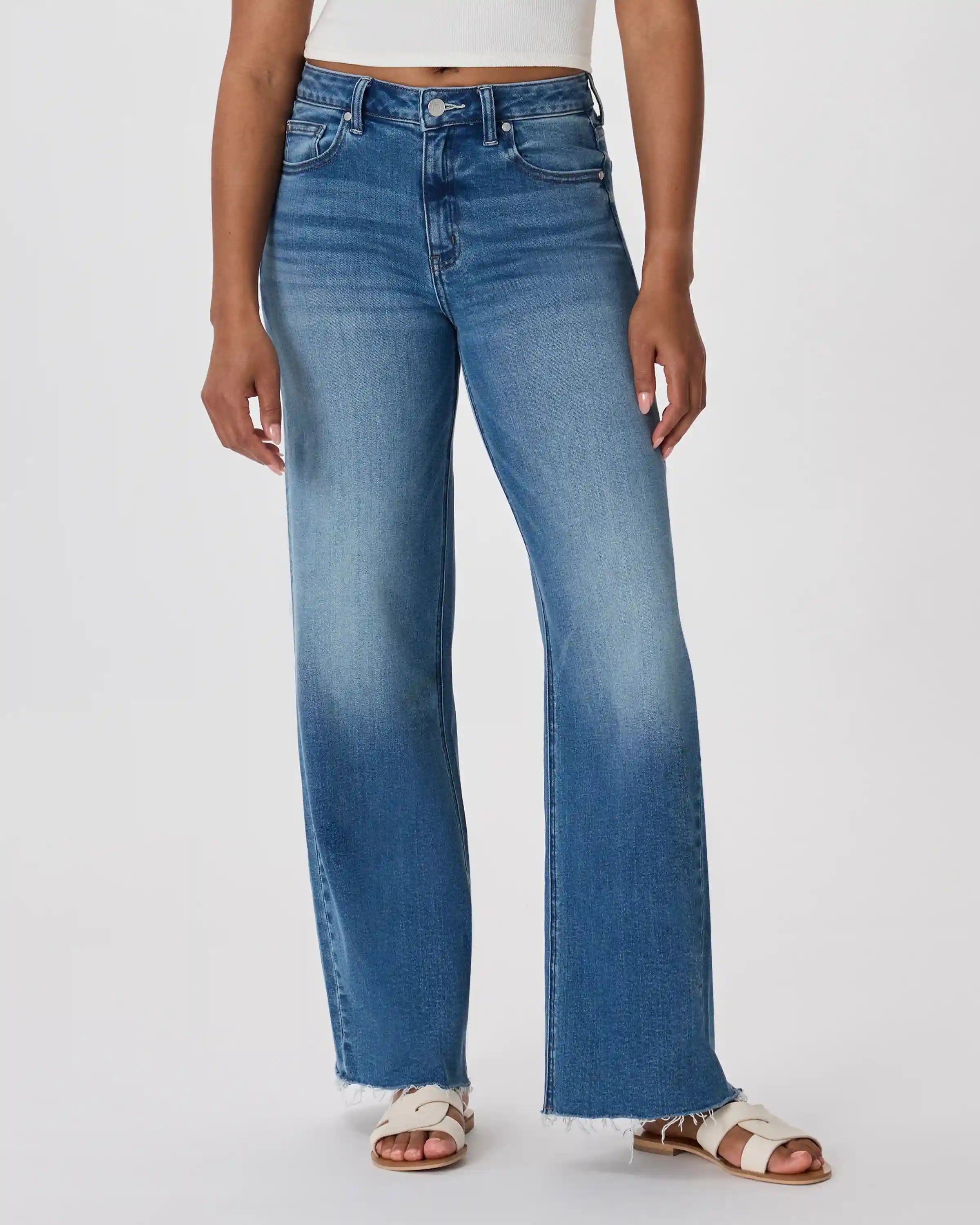 Bella Stretch Wide Leg Jeans
