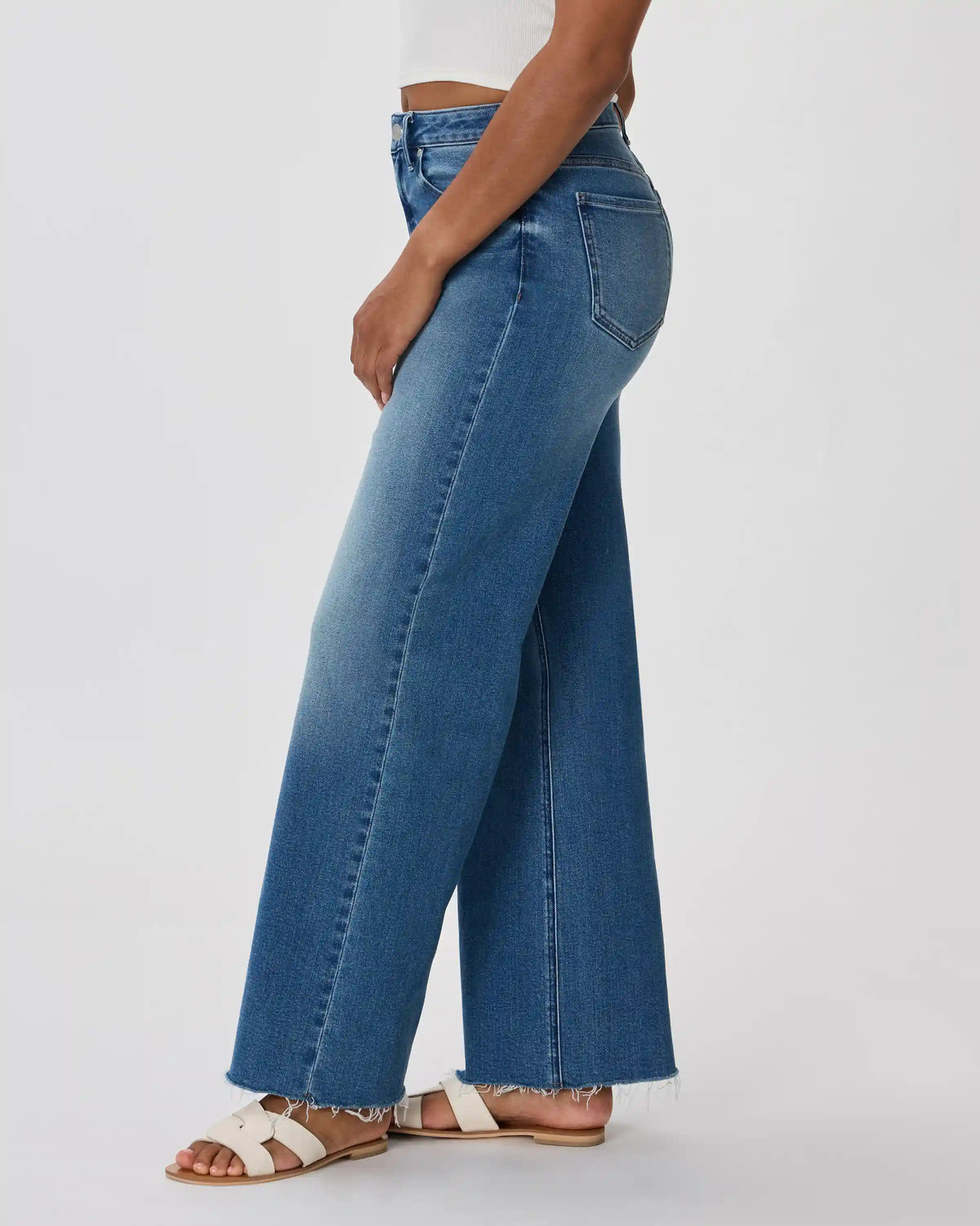 Bella Stretch Wide Leg Jeans