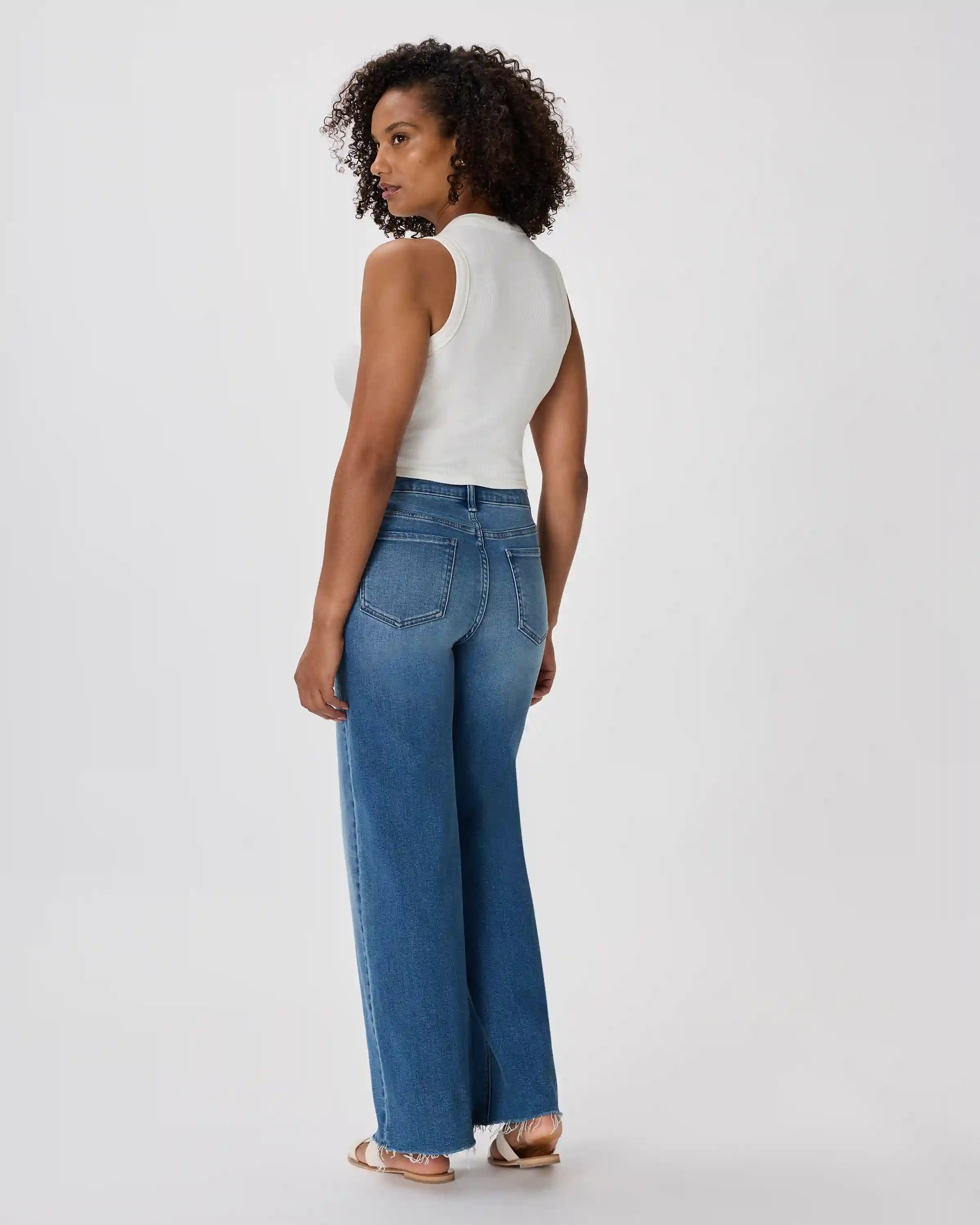 Bella Stretch Wide Leg Jeans