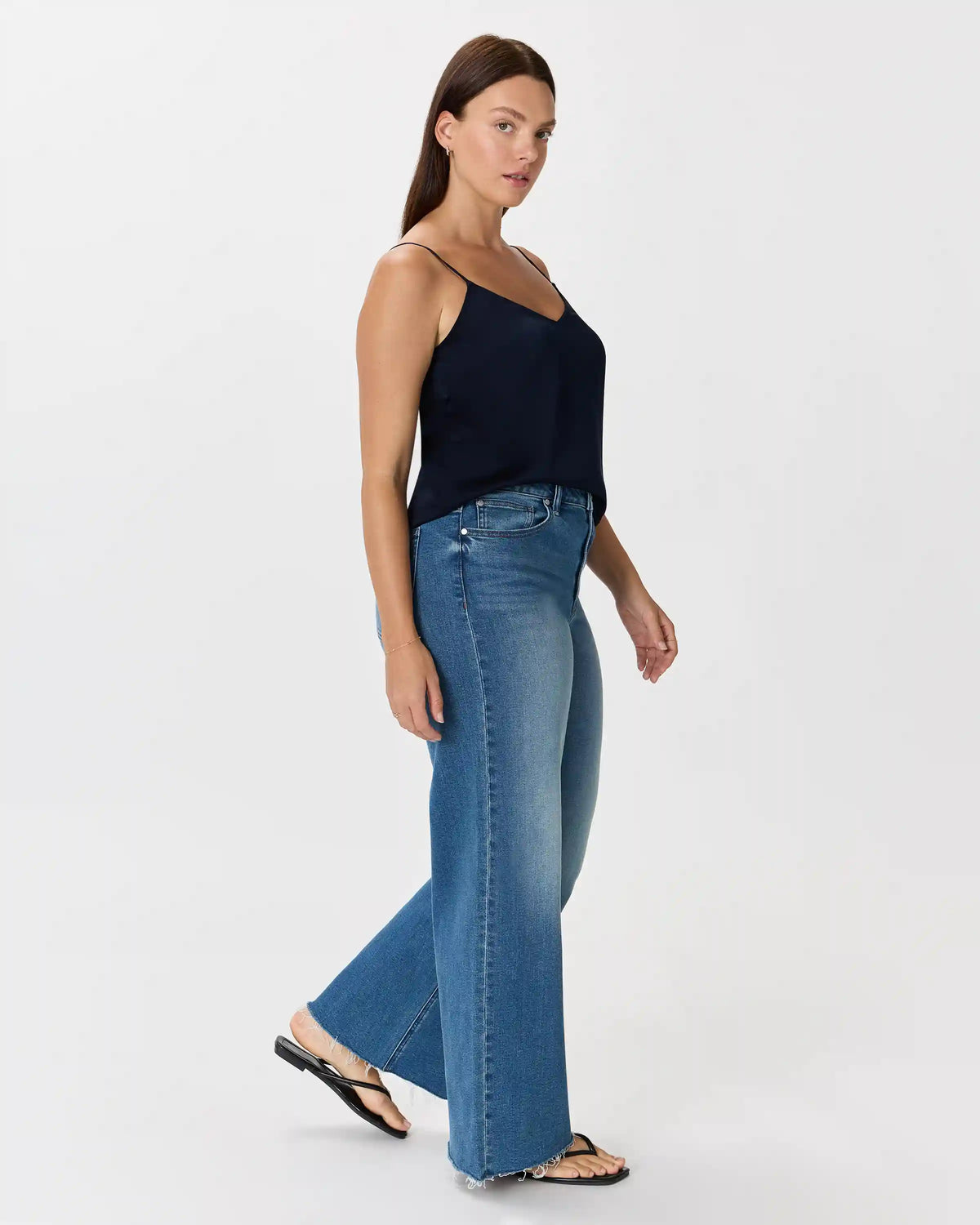 Bella Stretch Wide Leg Jeans