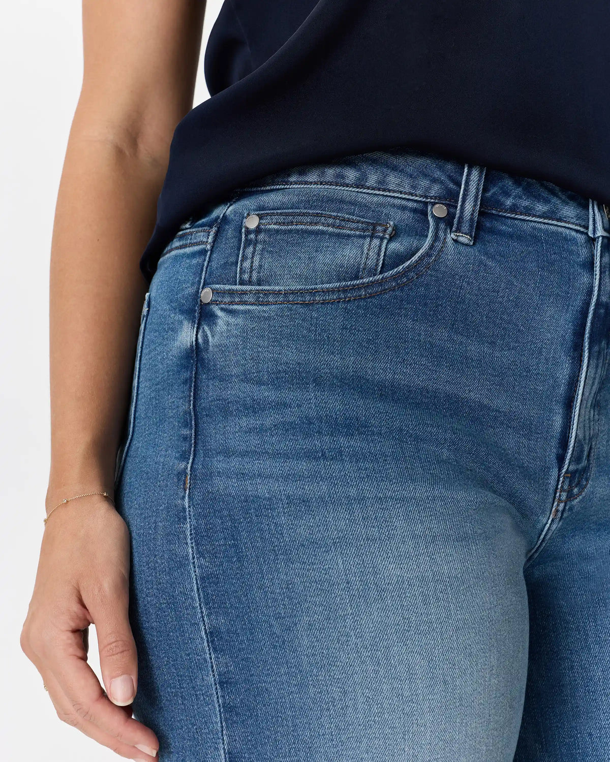 Bella Stretch Wide Leg Jeans