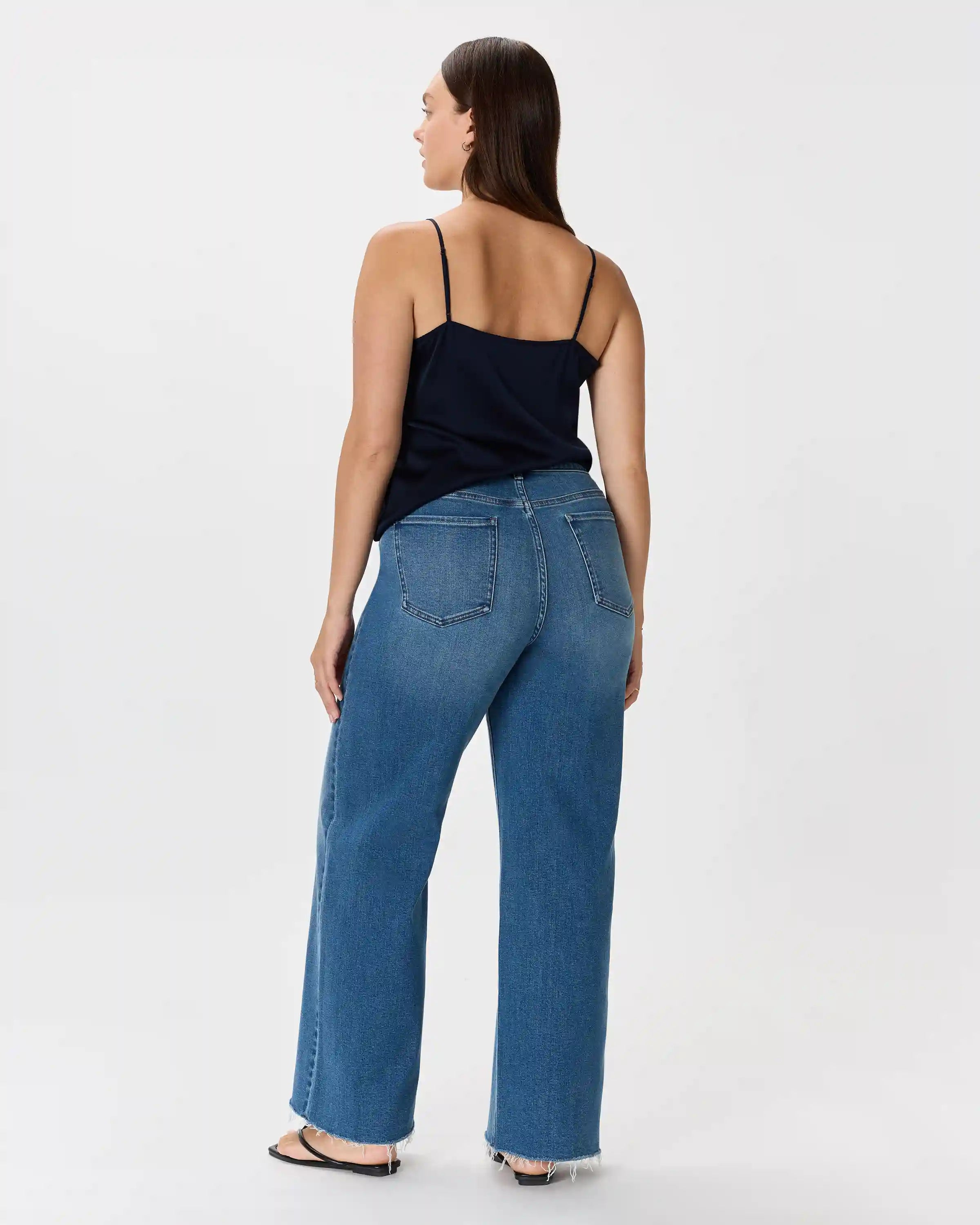 Bella Stretch Wide Leg Jeans
