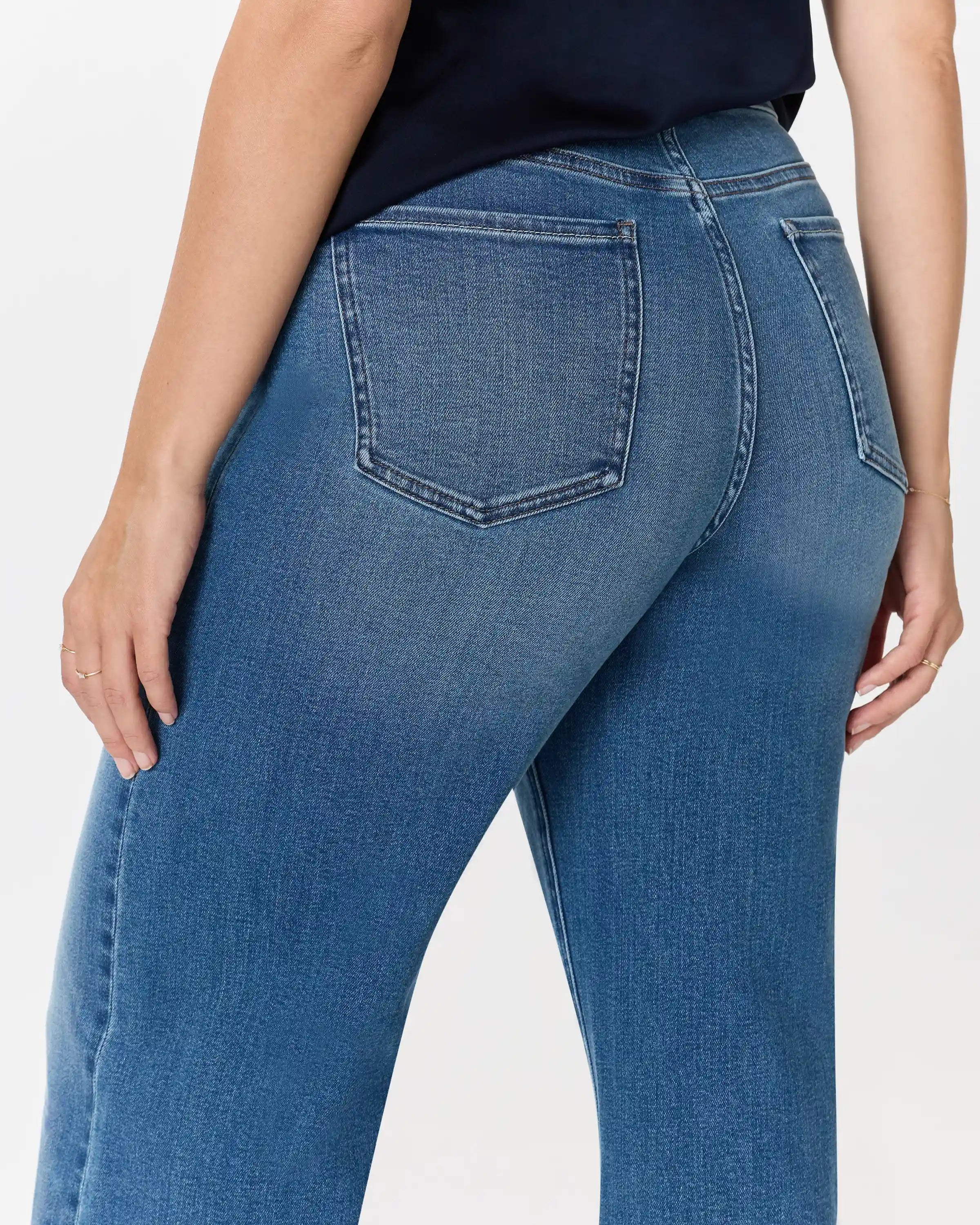 Bella Stretch Wide Leg Jeans