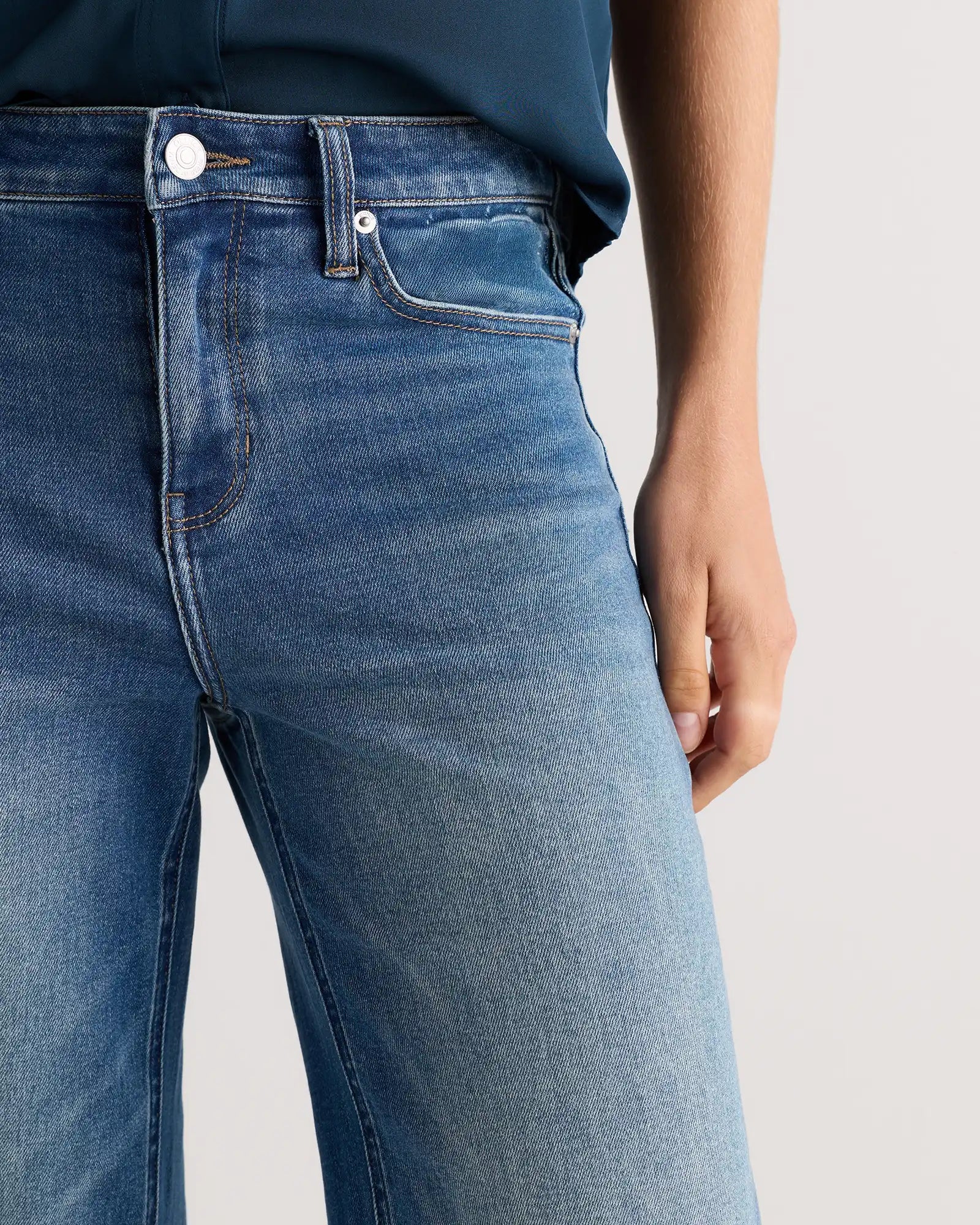 Bella Stretch Wide Leg Jeans