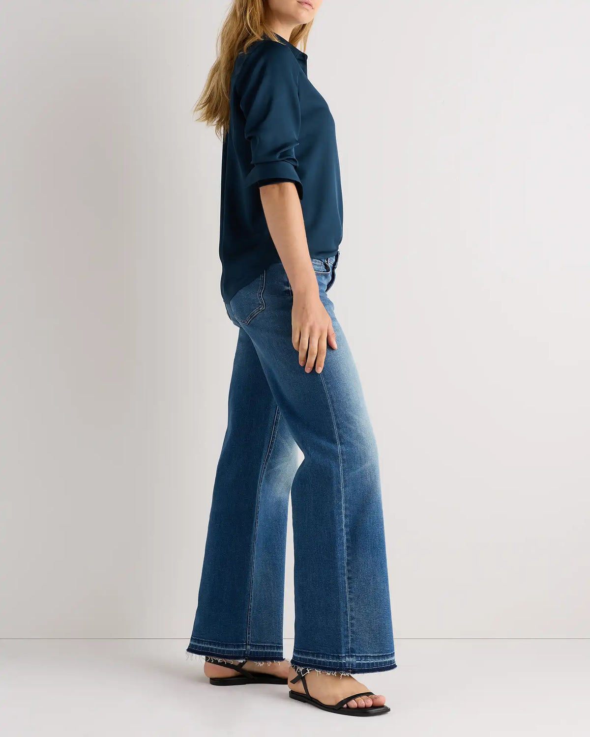 Bella Stretch Wide Leg Jeans