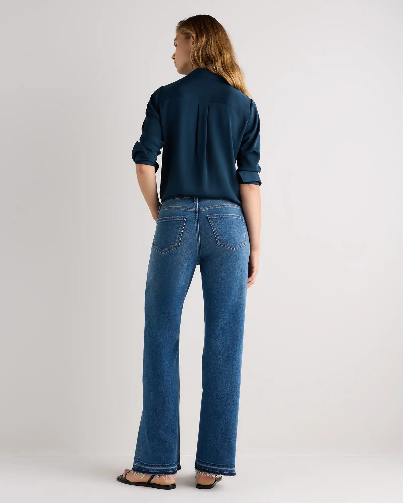 Bella Stretch Wide Leg Jeans