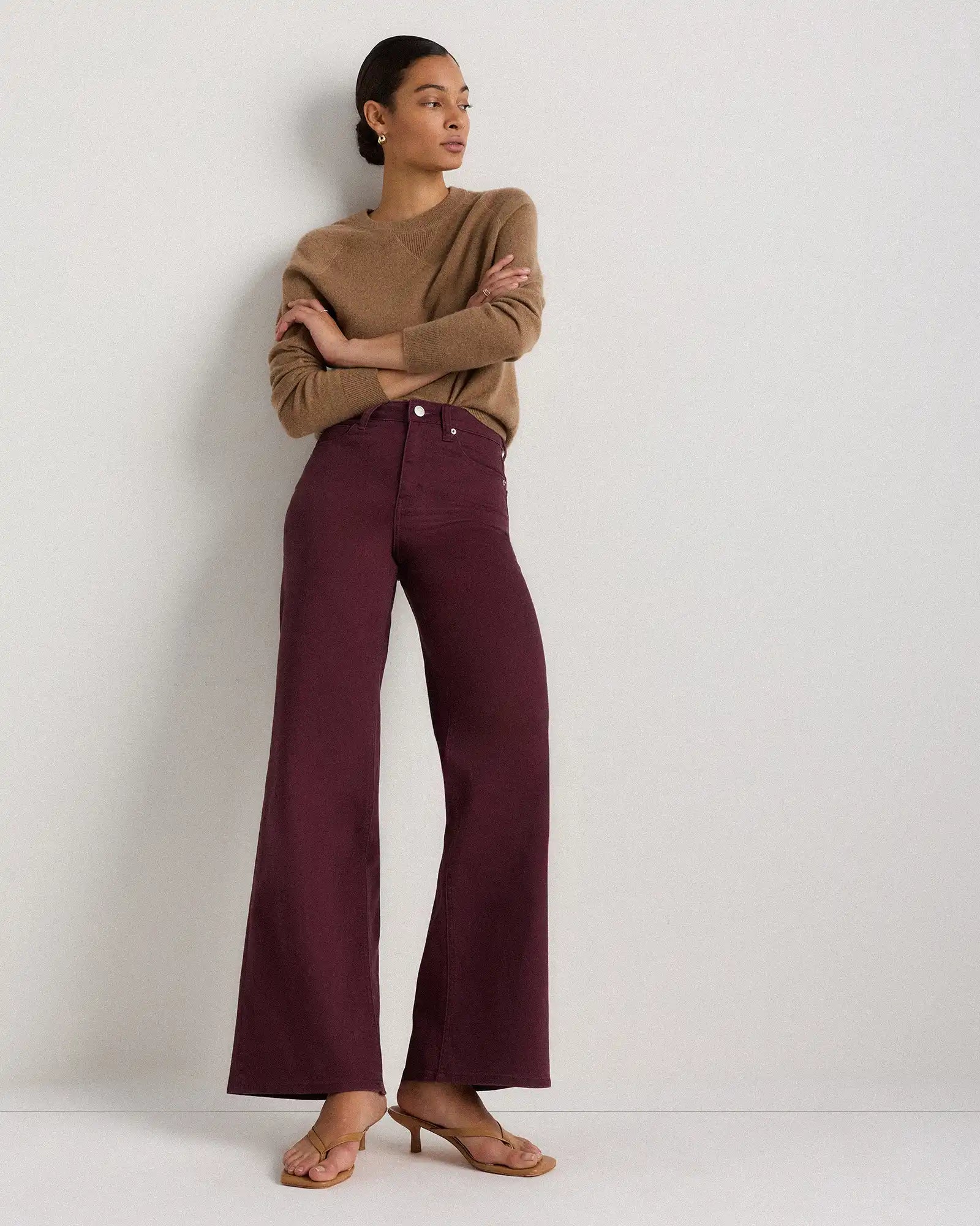 Bella Stretch Wide Leg Jeans
