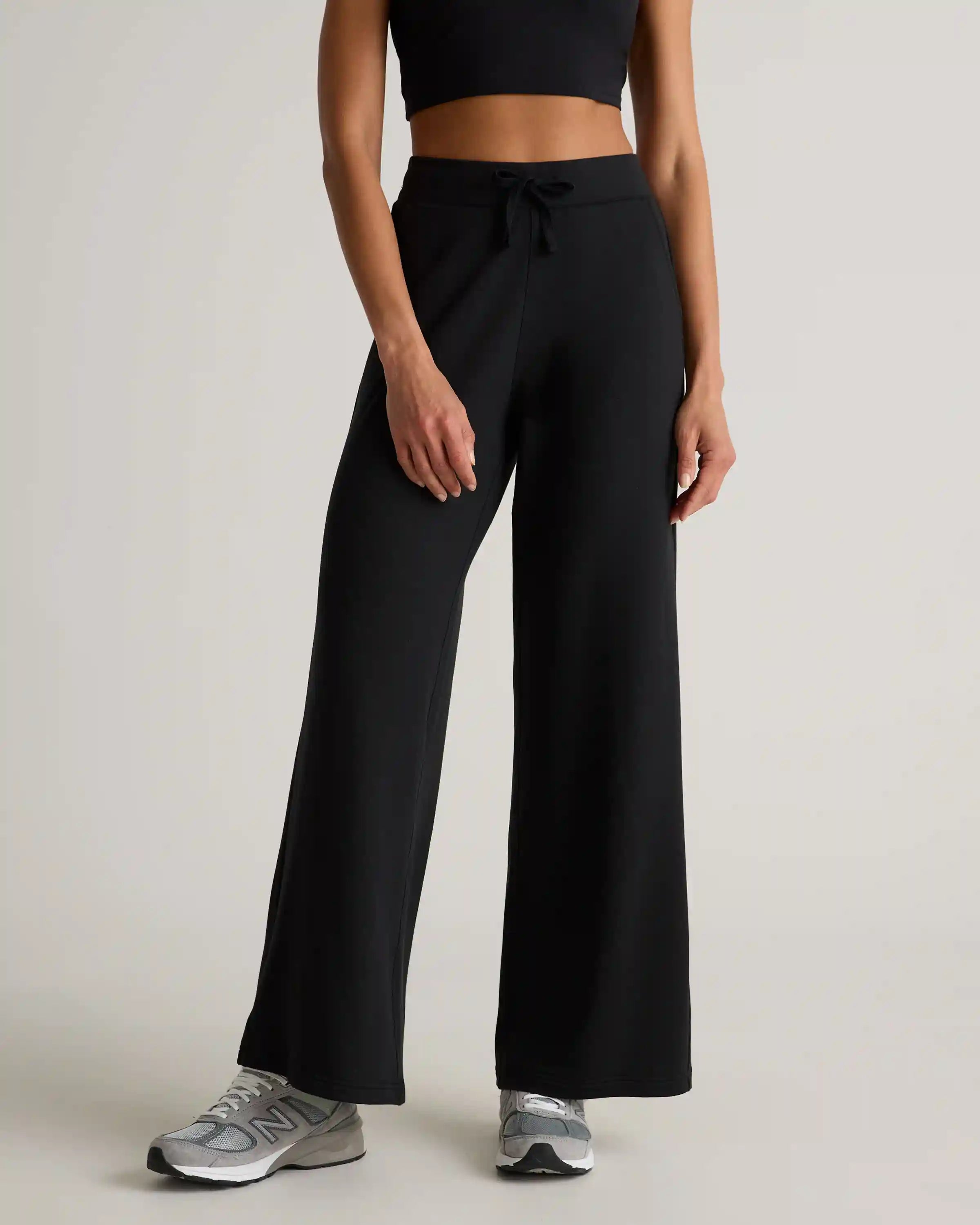 SuperSoft Fleece Wide Leg Pants