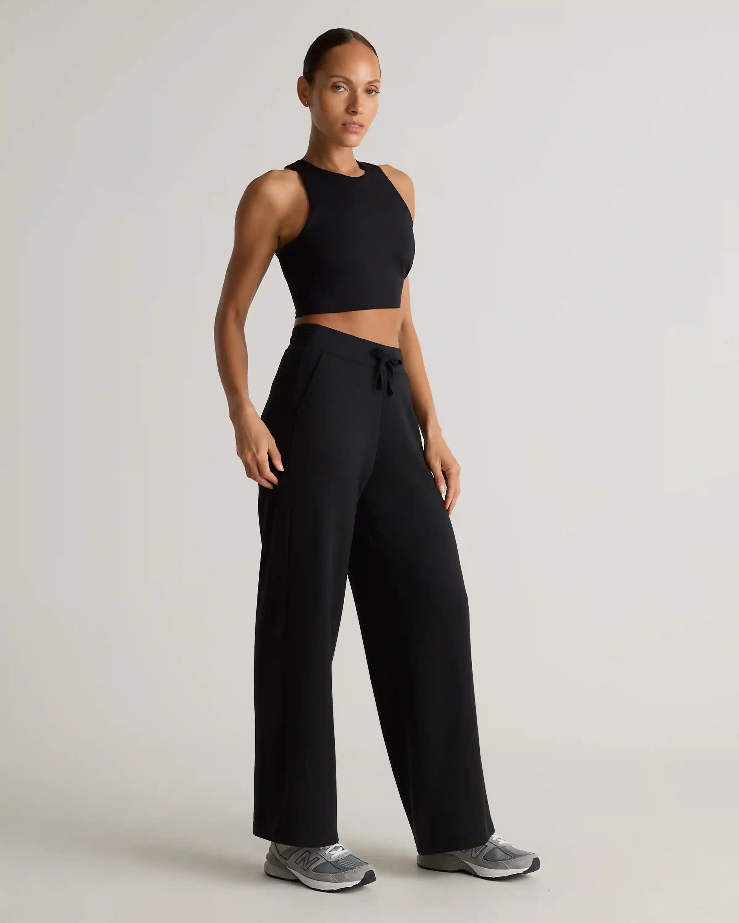 SuperSoft Fleece Wide Leg Pants