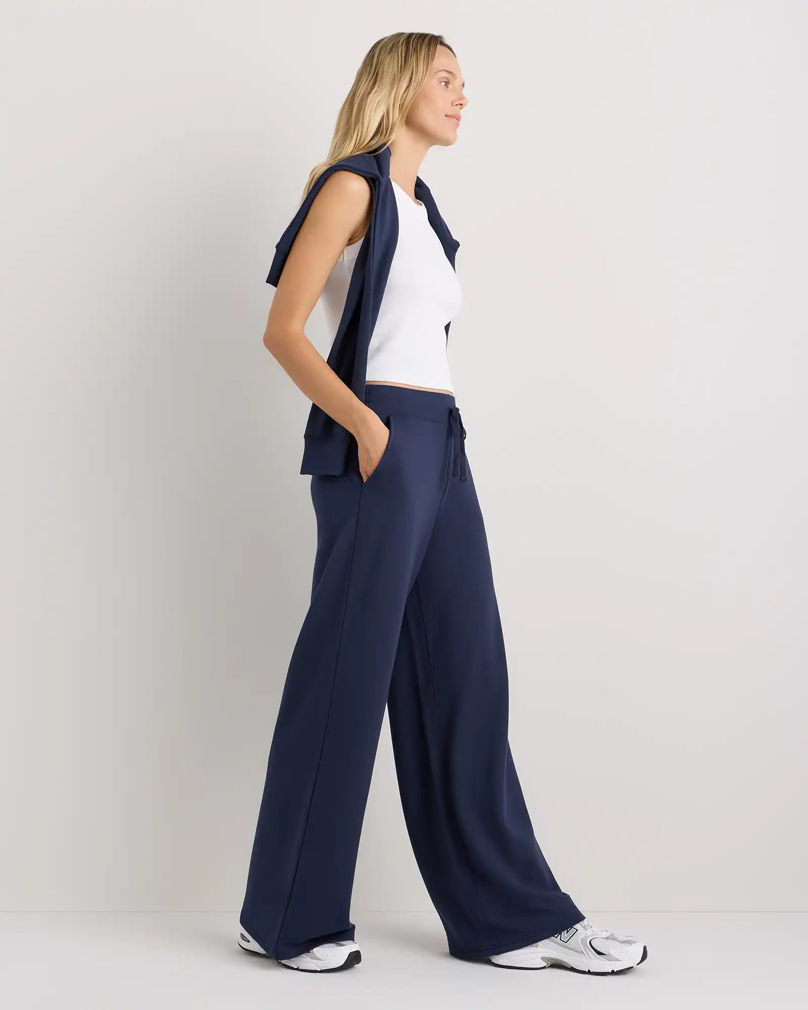 SuperSoft Fleece Wide Leg Pants