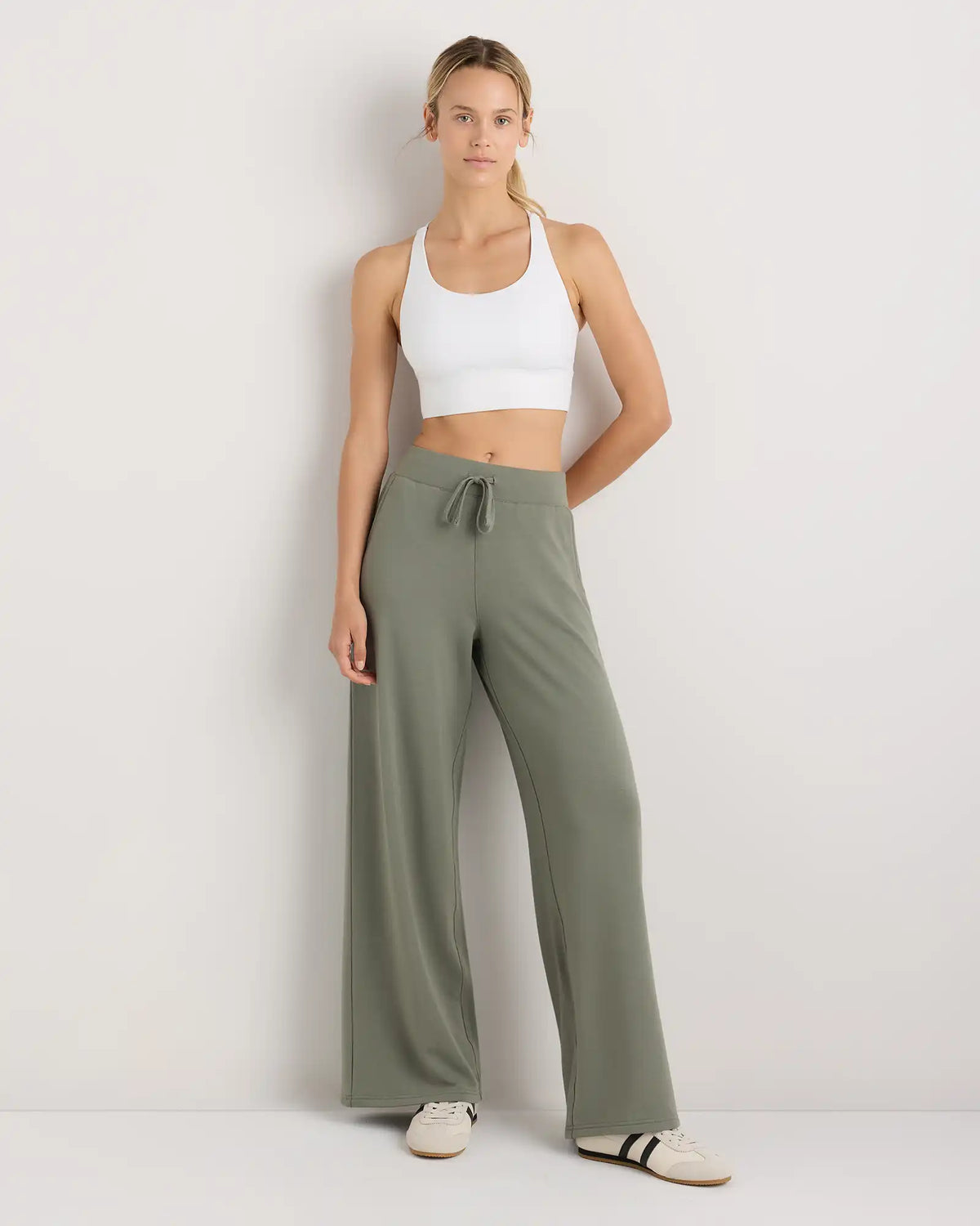 SuperSoft Fleece Wide Leg Pants