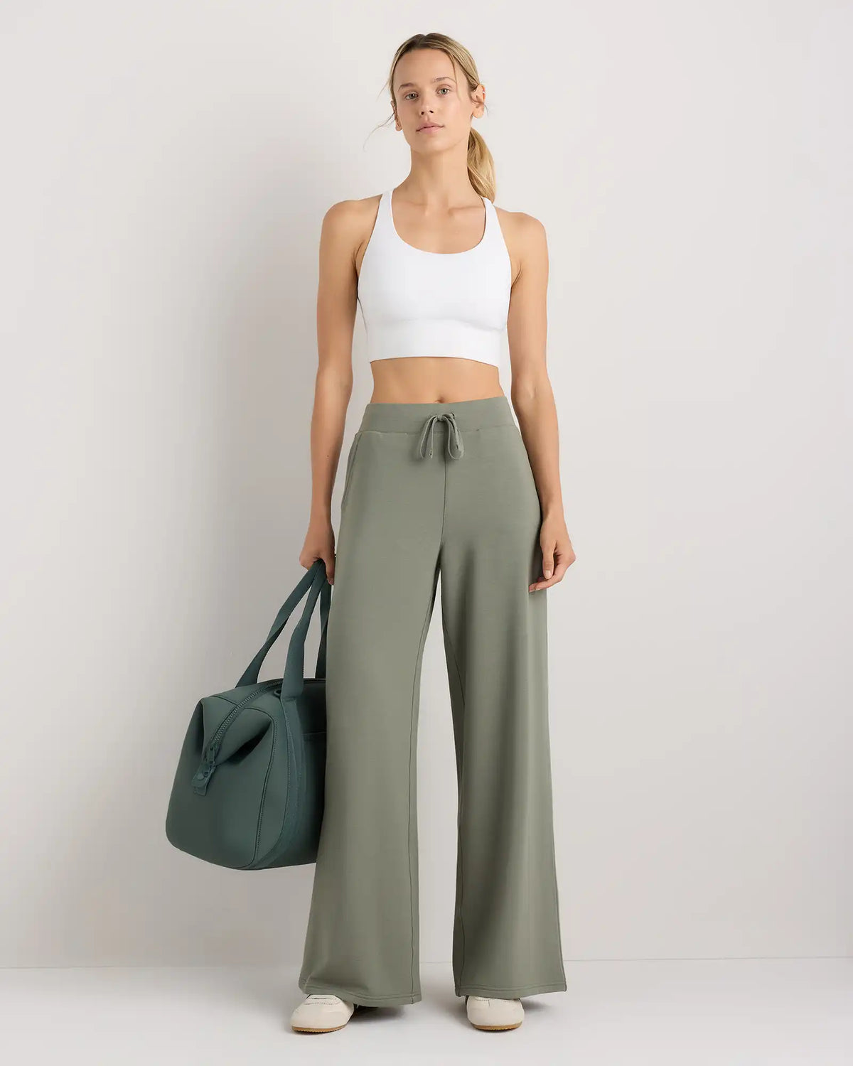 SuperSoft Fleece Wide Leg Pants