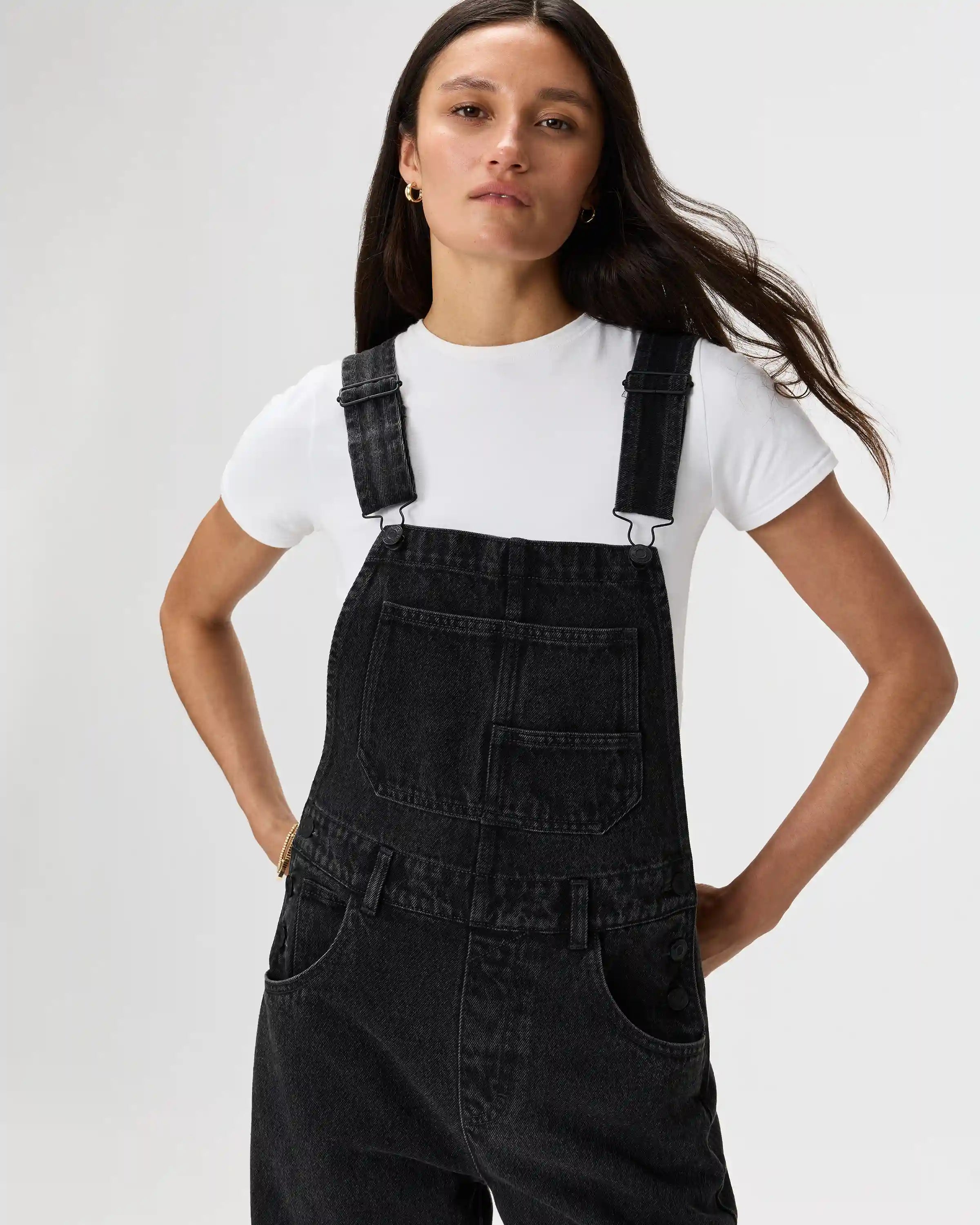 100% Organic Denim Overalls
