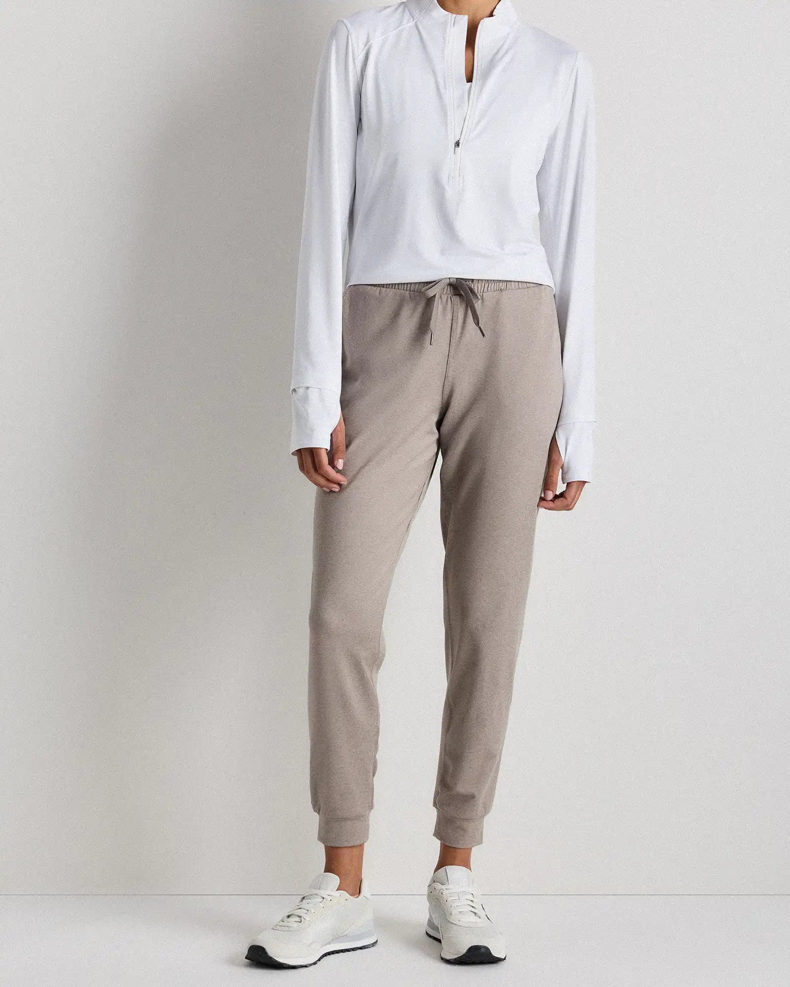Flowknit Mid-Rise Joggers
