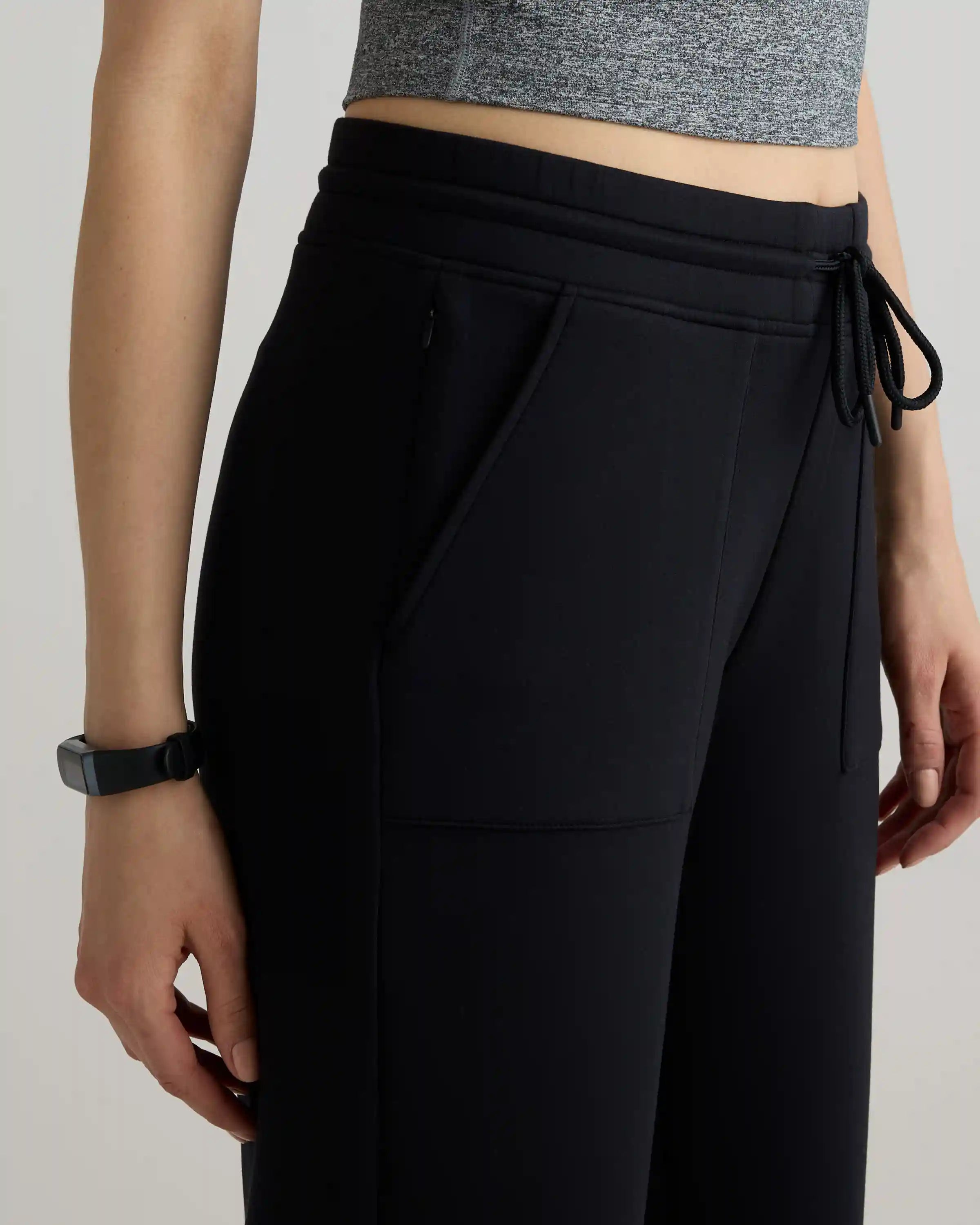 CloudComfort High-Rise Cropped Sweatpants
