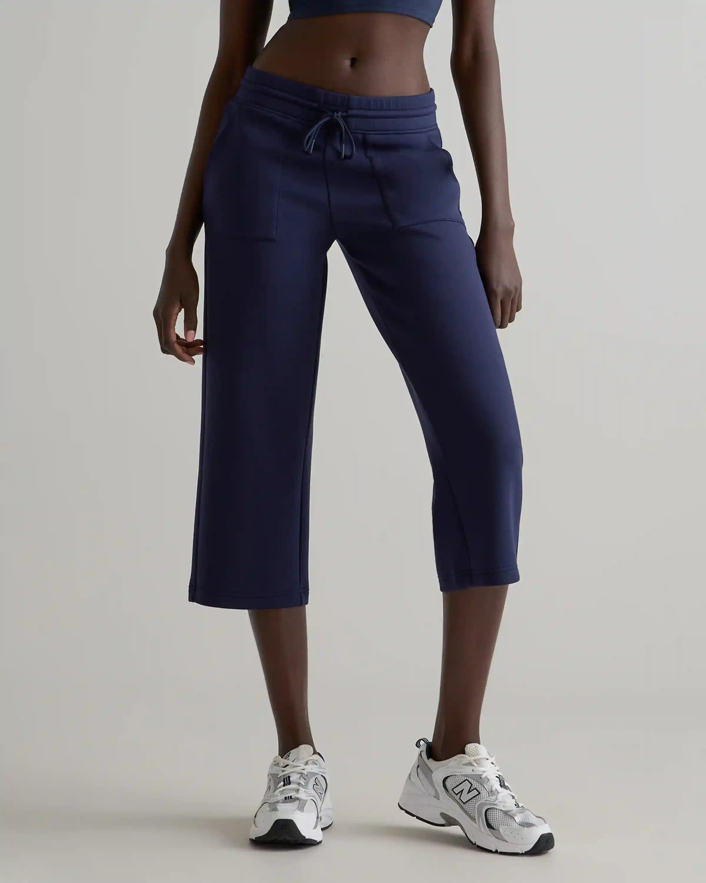 CloudComfort High-Rise Cropped Sweatpants