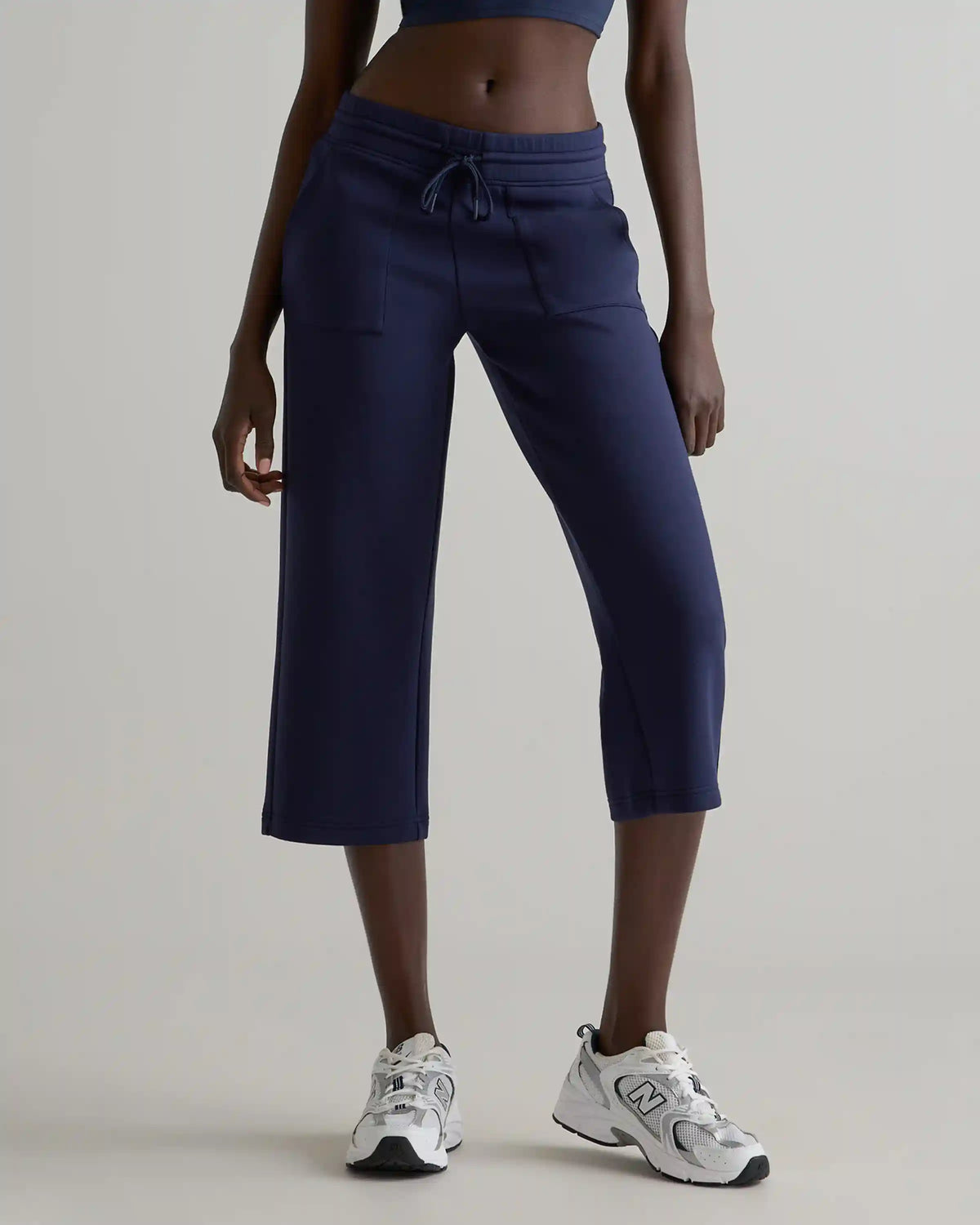 CloudComfort High-Rise Cropped Sweatpants