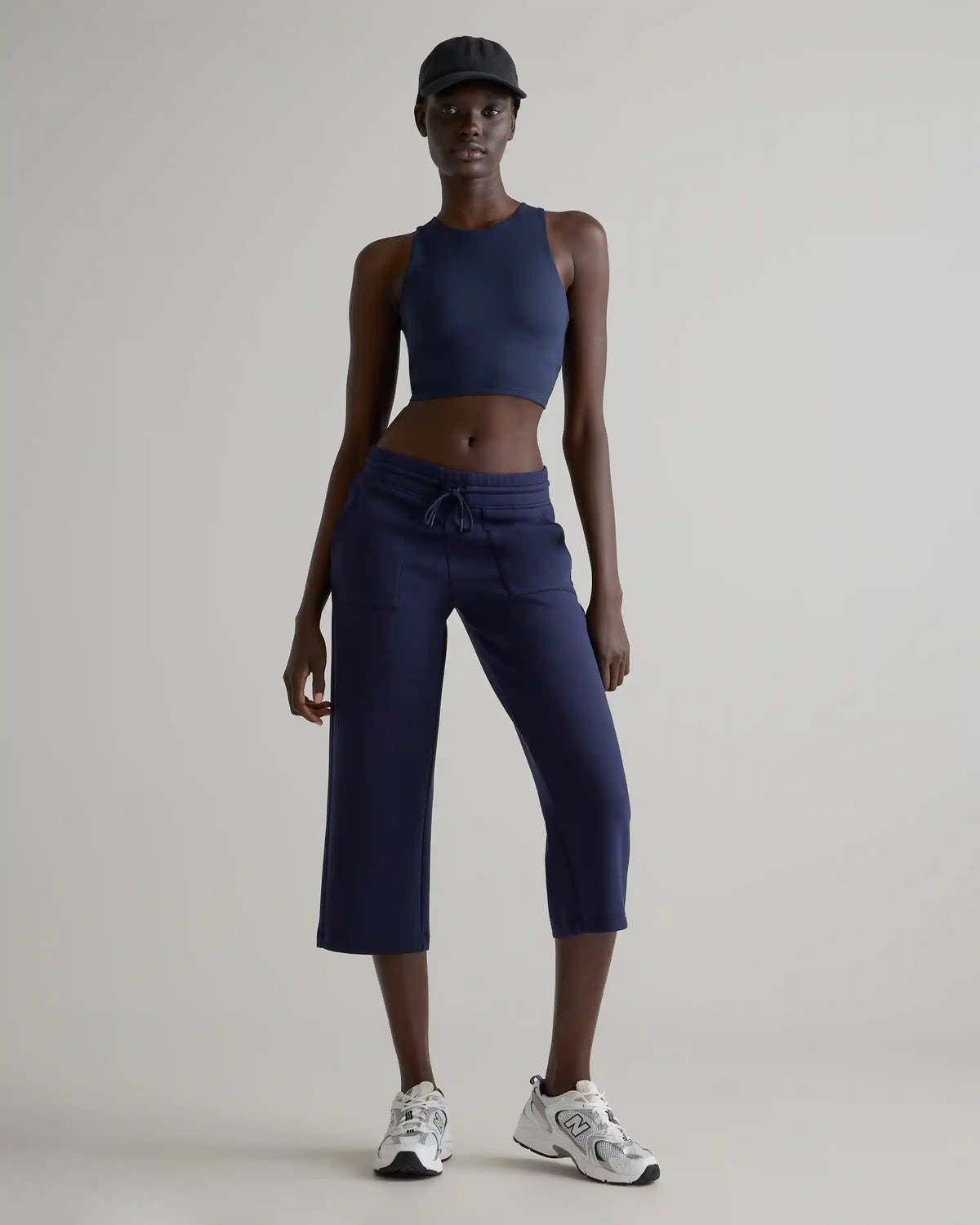 CloudComfort High-Rise Cropped Sweatpants