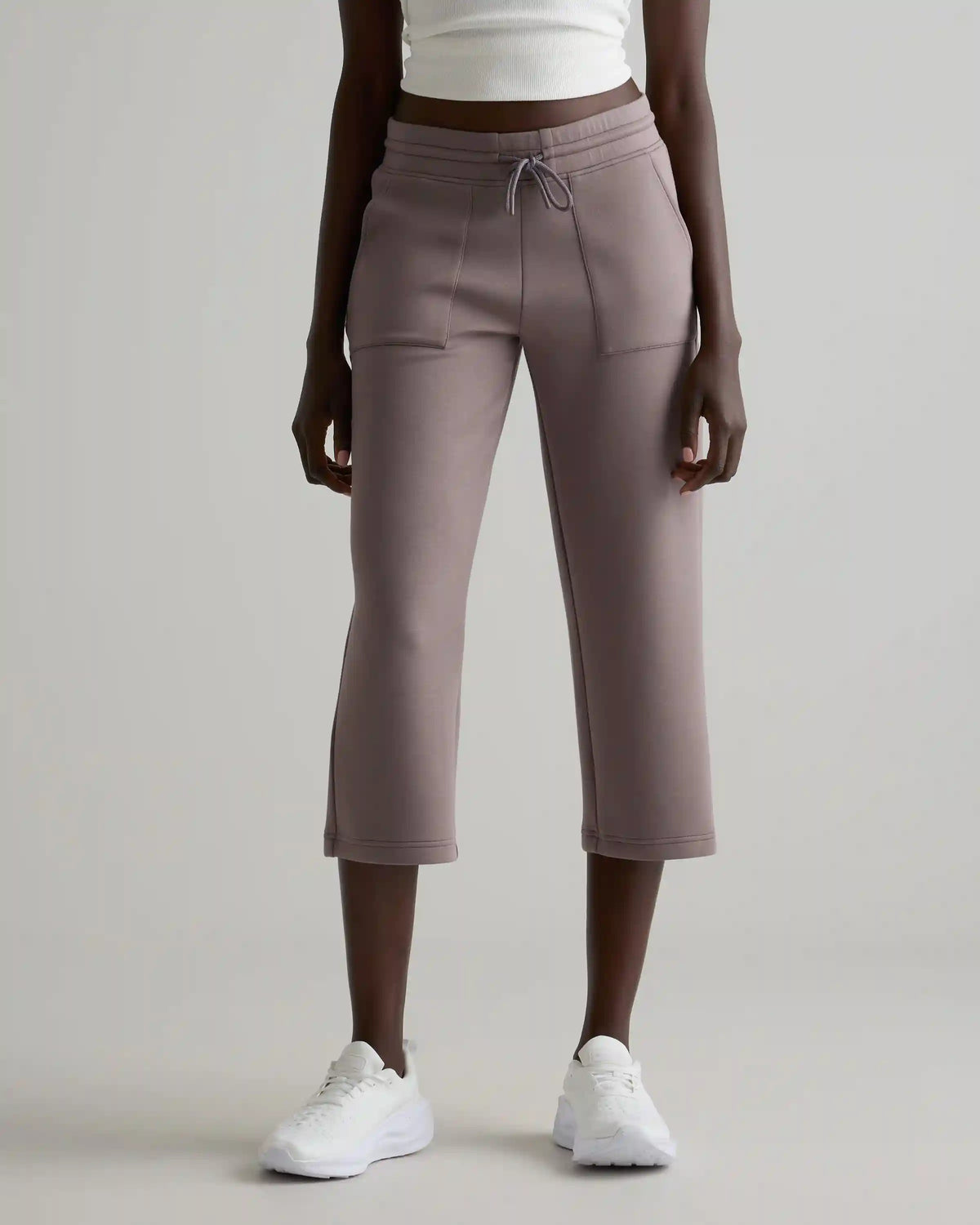 CloudComfort High-Rise Cropped Sweatpants