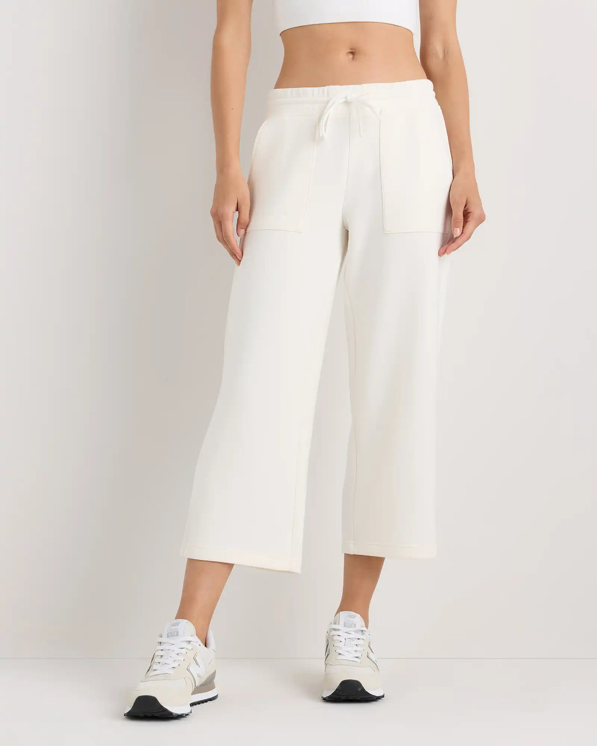 CloudComfort High-Rise Cropped Sweatpants