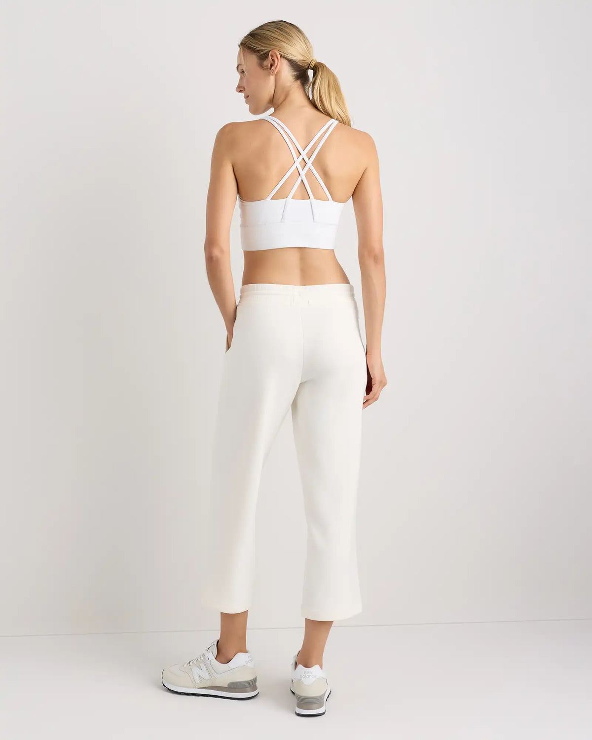 CloudComfort High-Rise Cropped Sweatpants