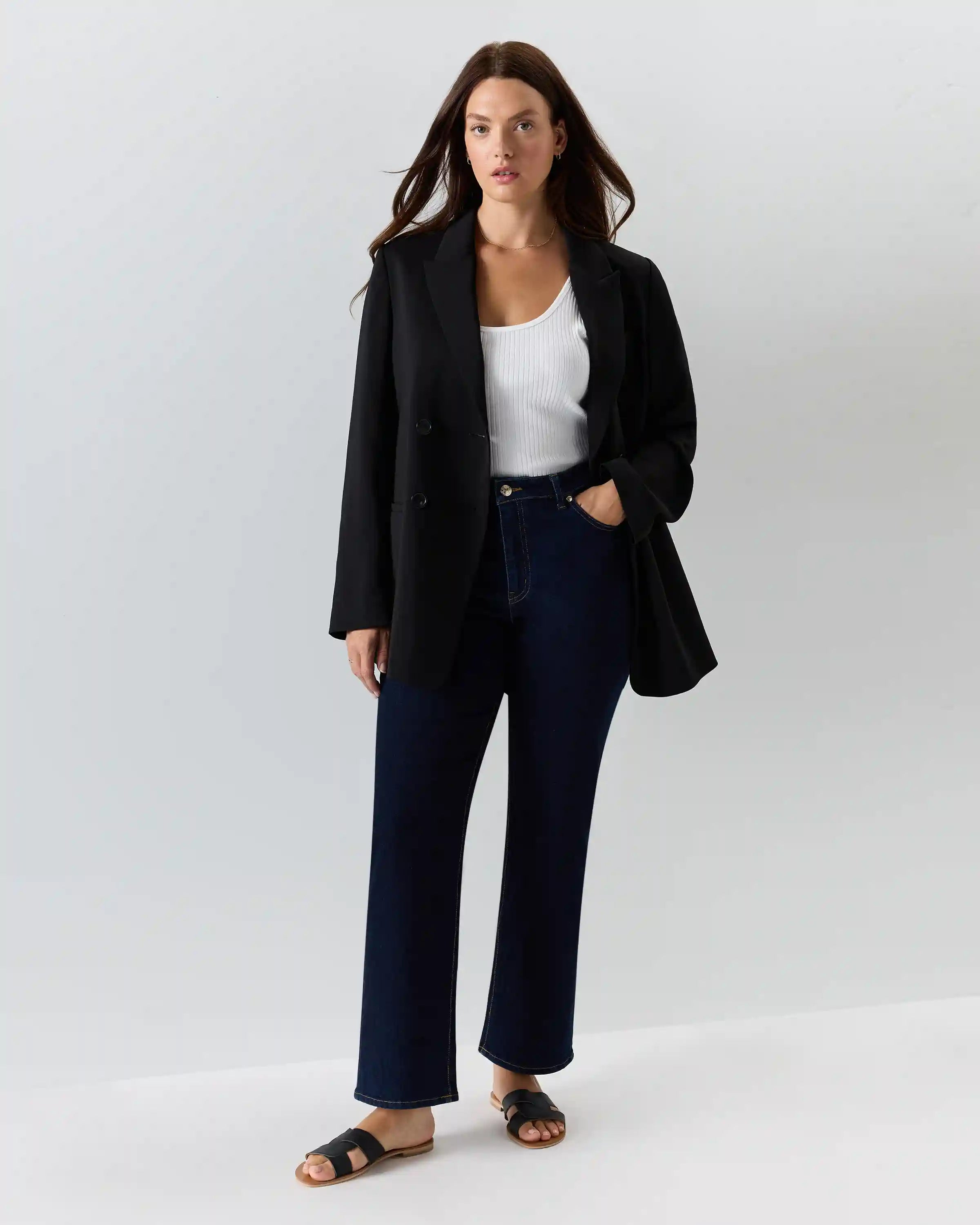 Bella Stretch Straight Jeans