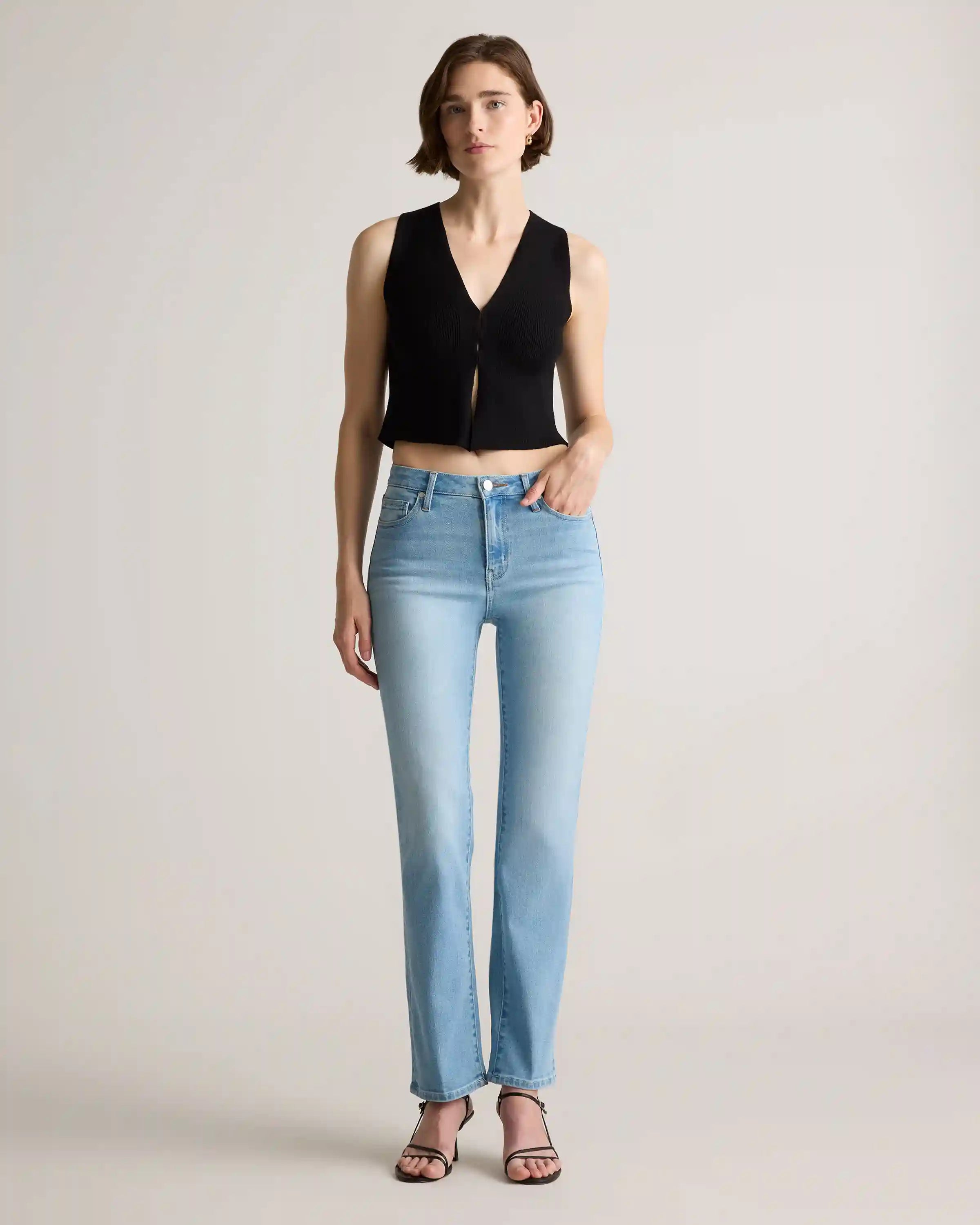 Bella Stretch Straight Jeans