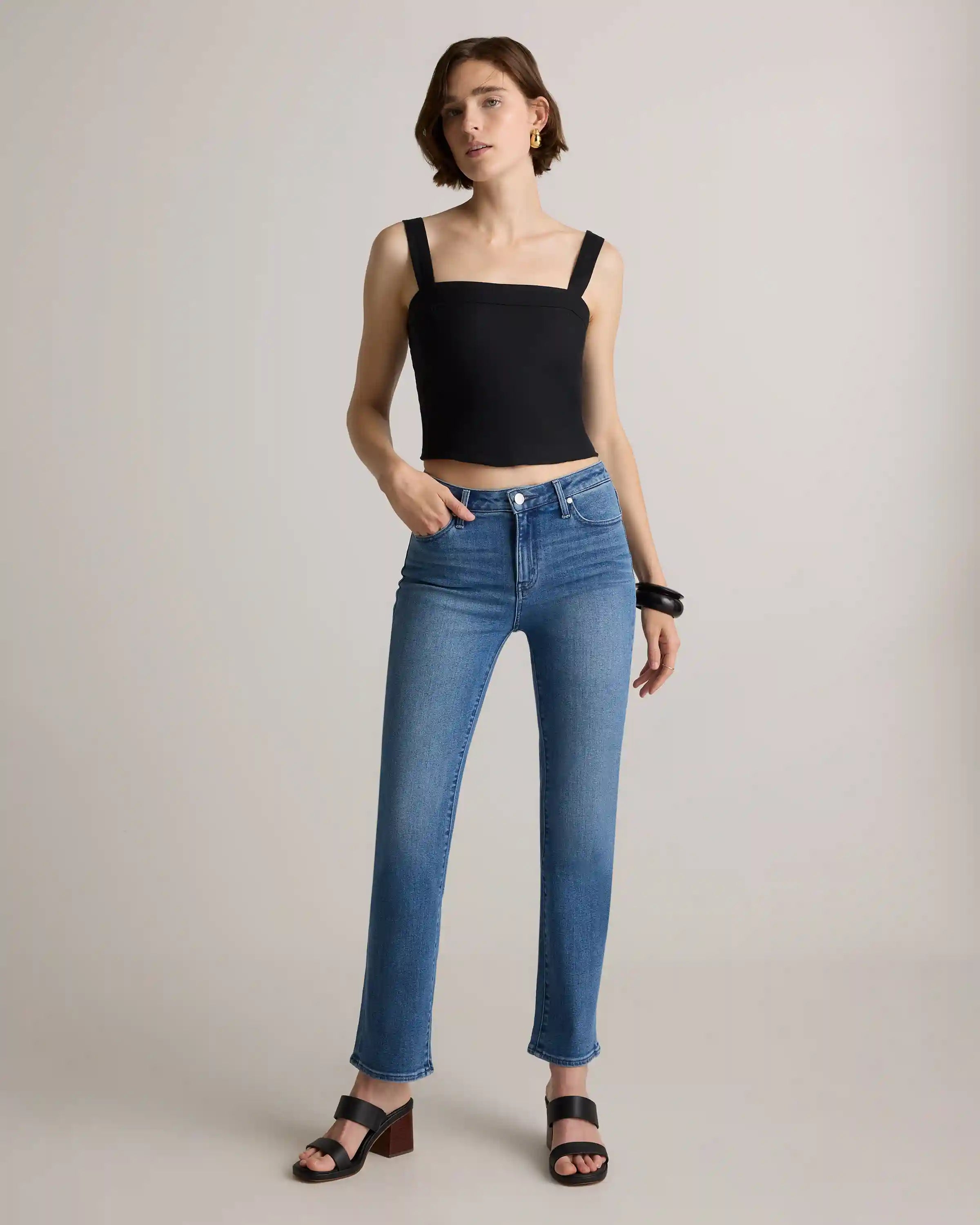 Bella Stretch Straight Jeans