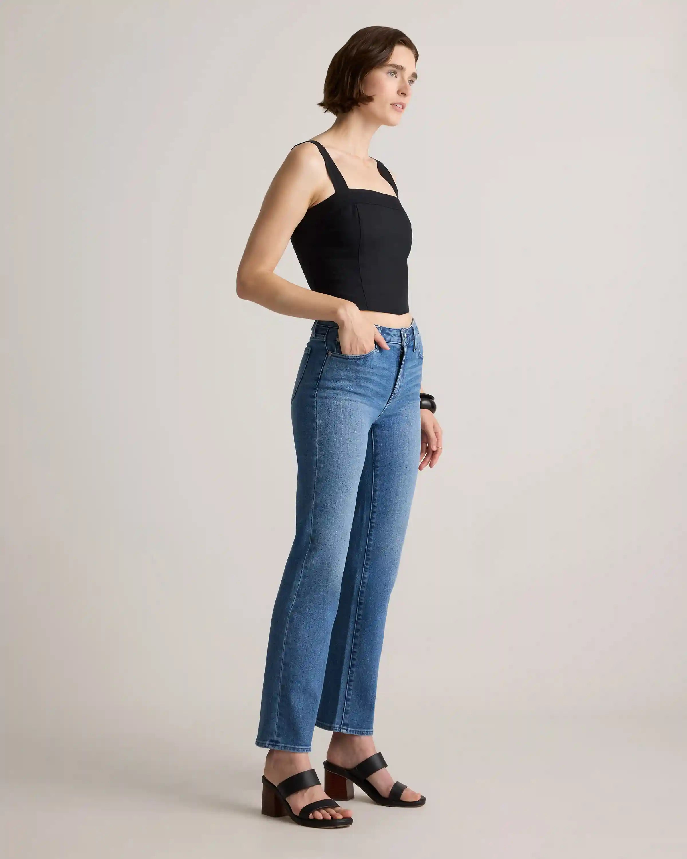 Bella Stretch Straight Jeans