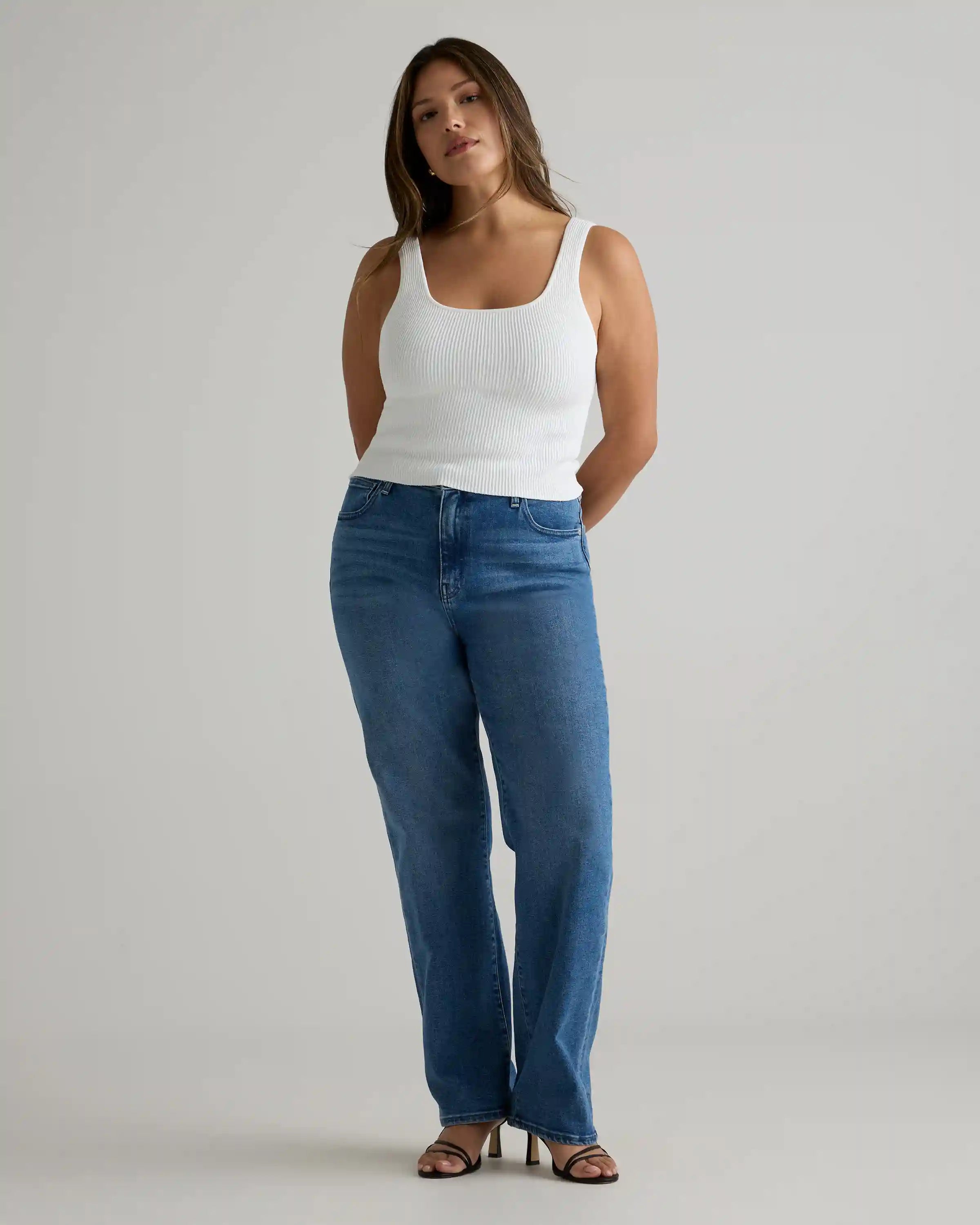 Bella Stretch Straight Jeans